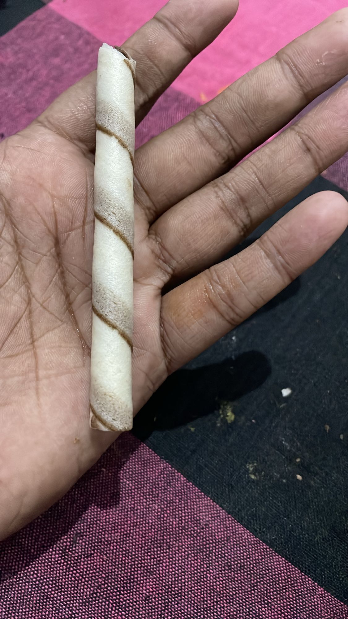 Chocolate wafer stick