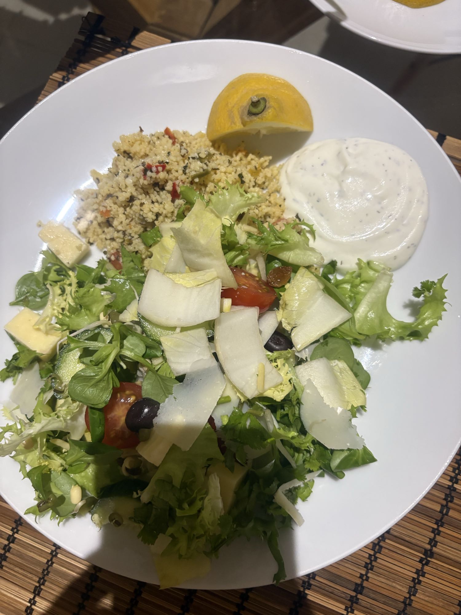 Couscous Salad Plate