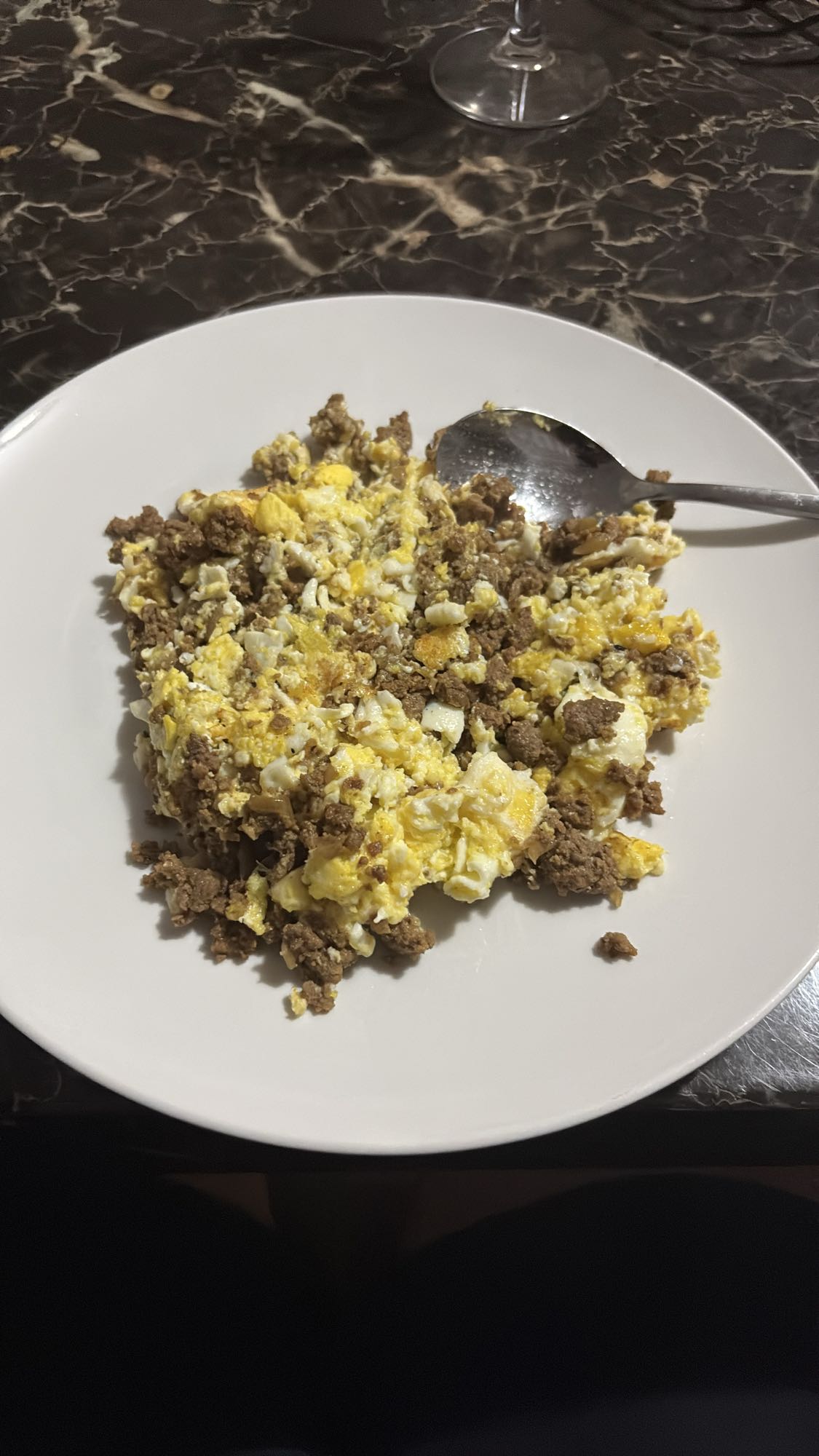 Scrambled Eggs with Beef