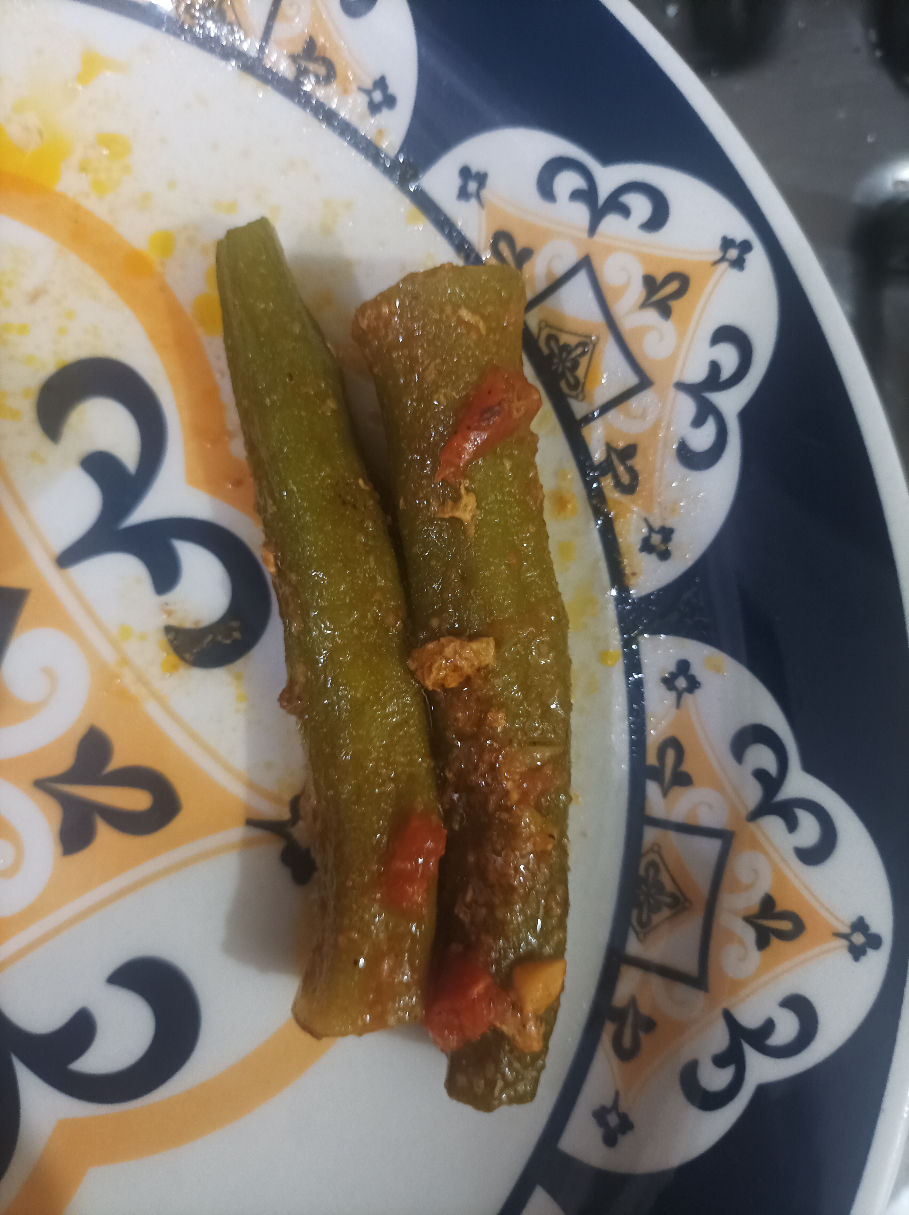 Stuffed Okra