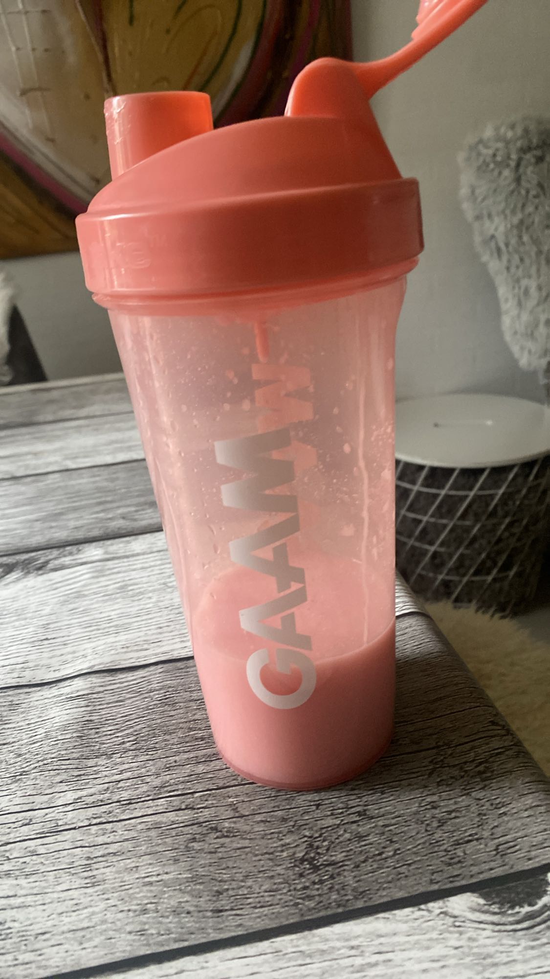 Proteindryck jordgubb