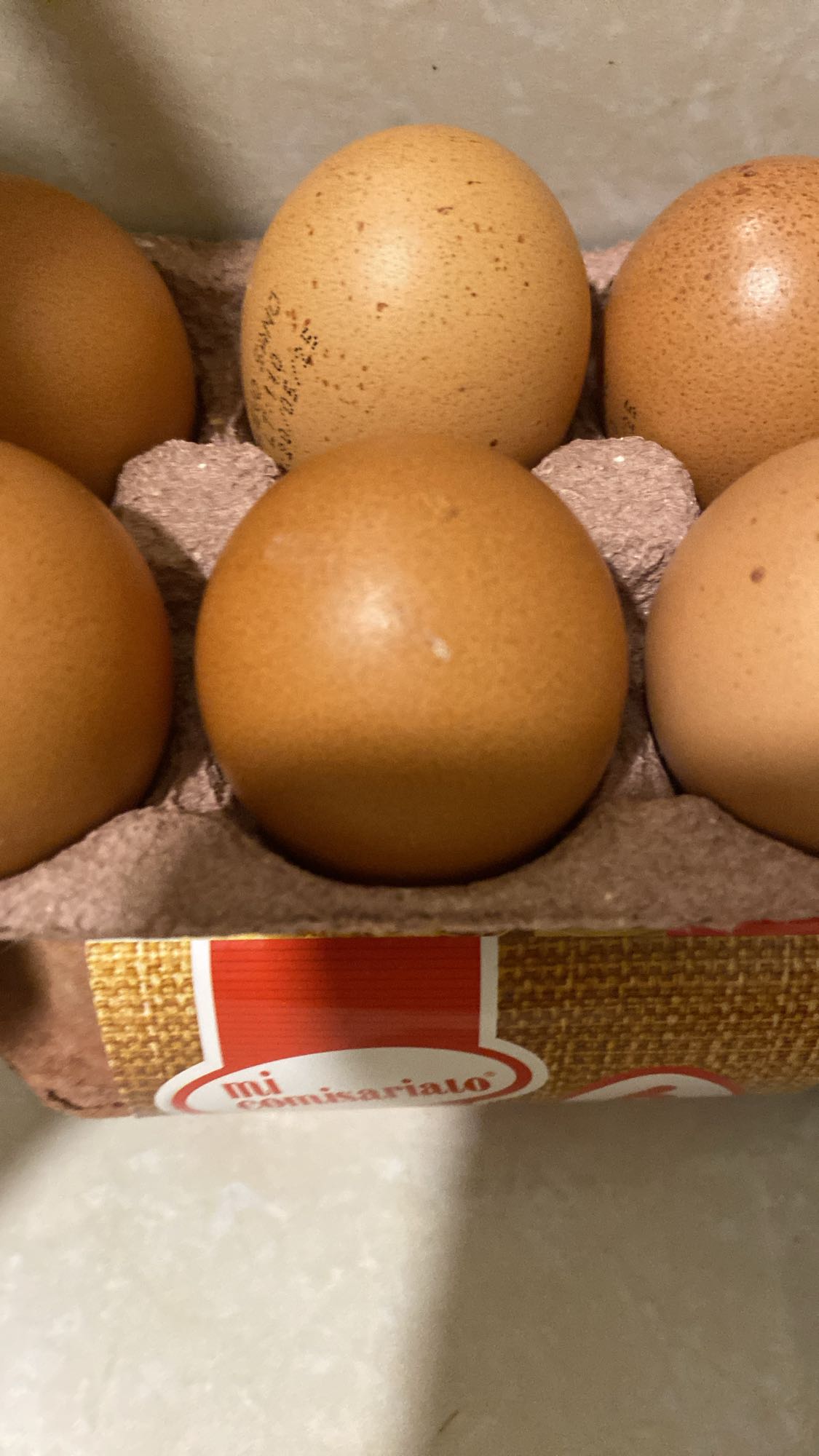 Huevos frescos