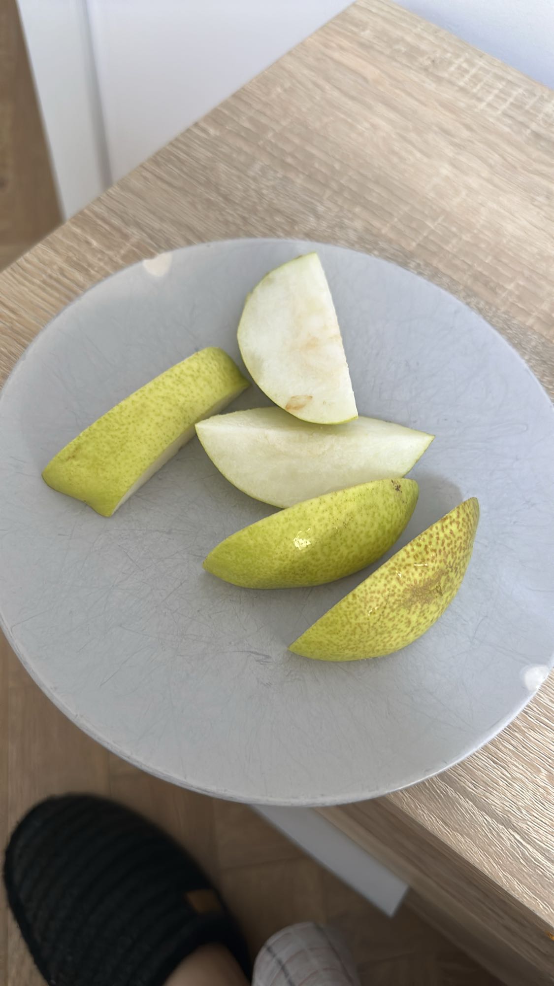 Sliced Pear Snack