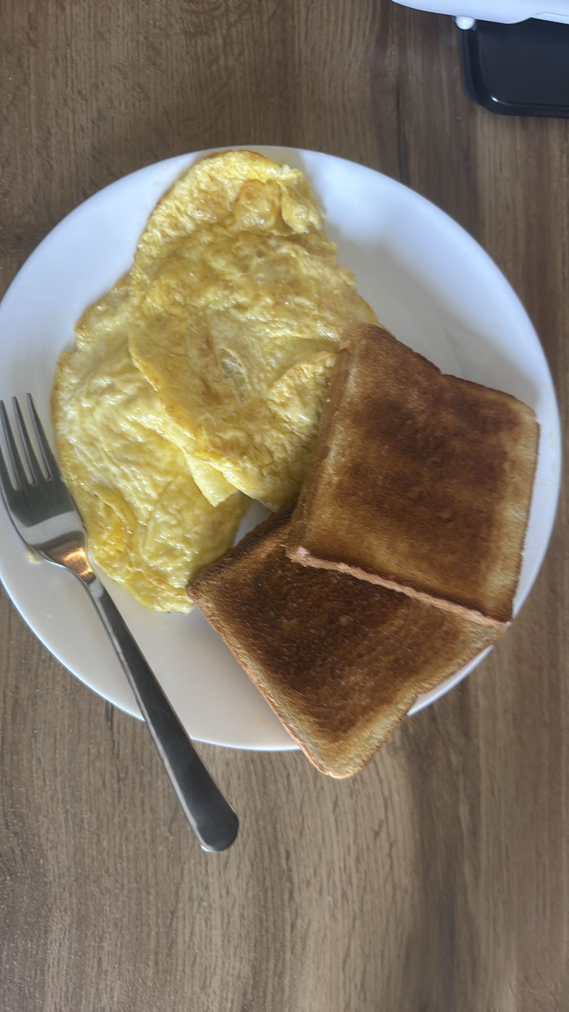 Omelette and Toast