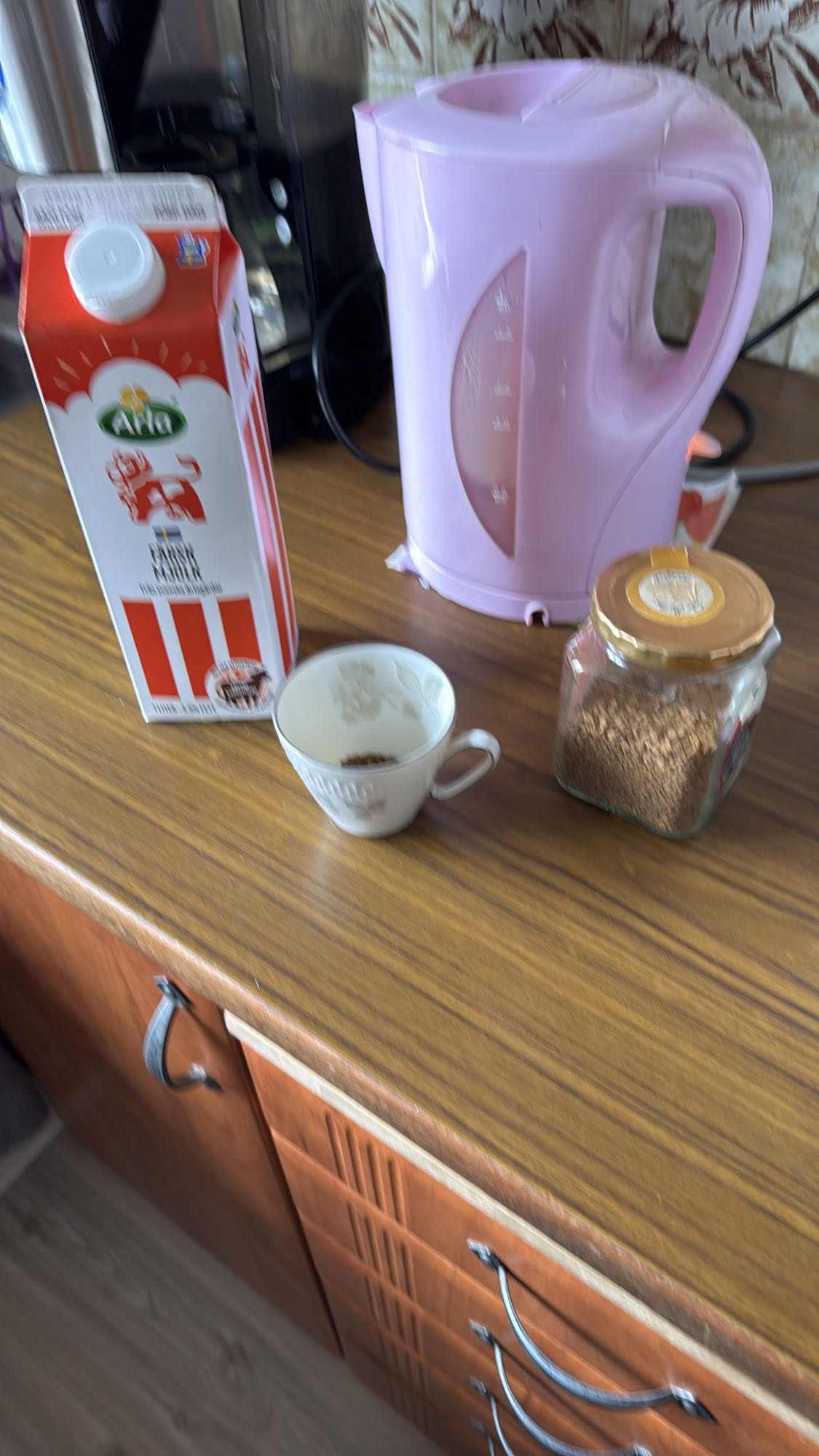 Kaffe med mjölk
