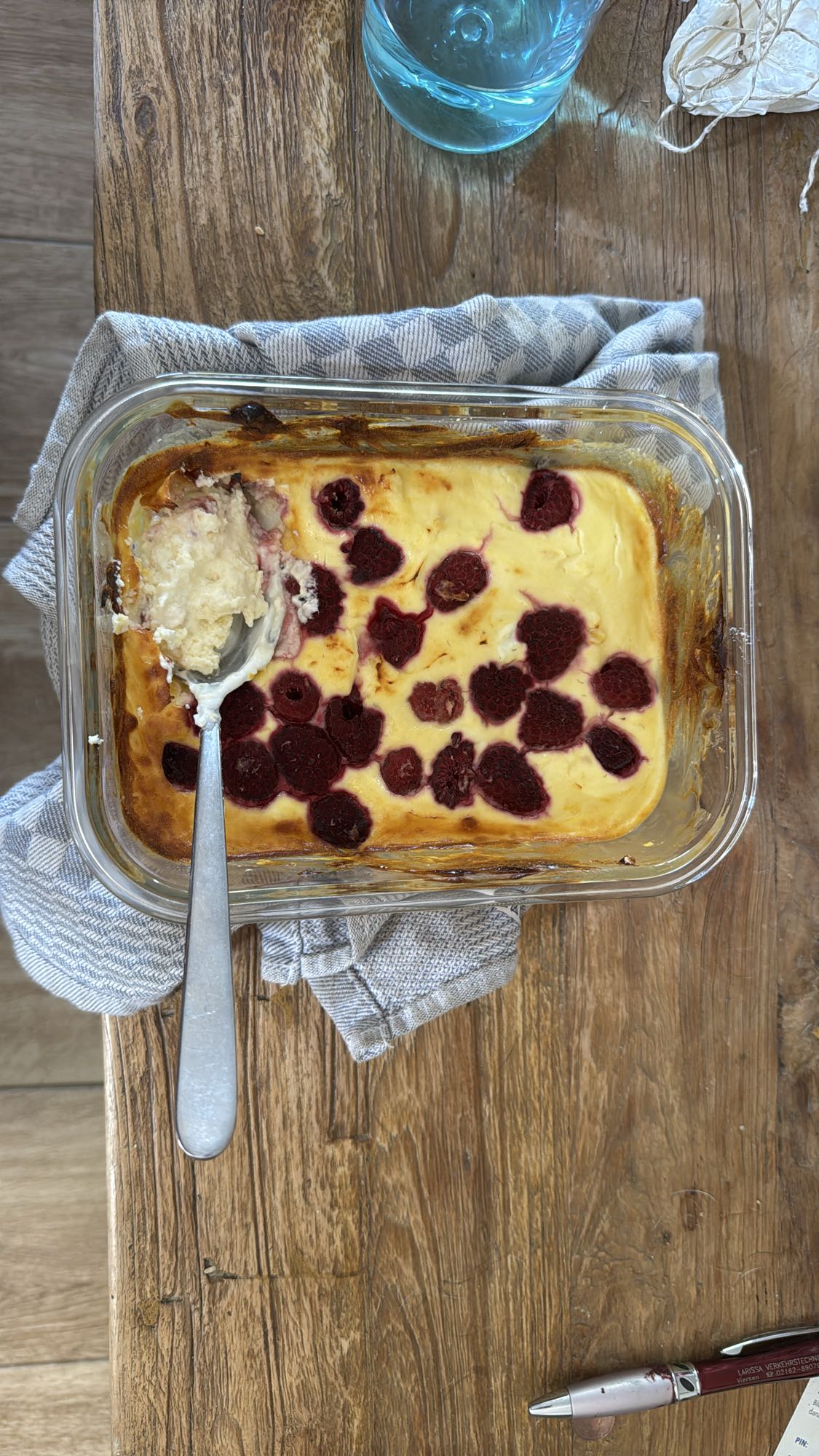 Einfacher Quarkauflauf