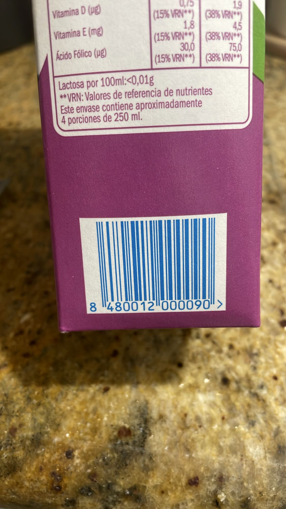 Bebida en caja (desconocida)