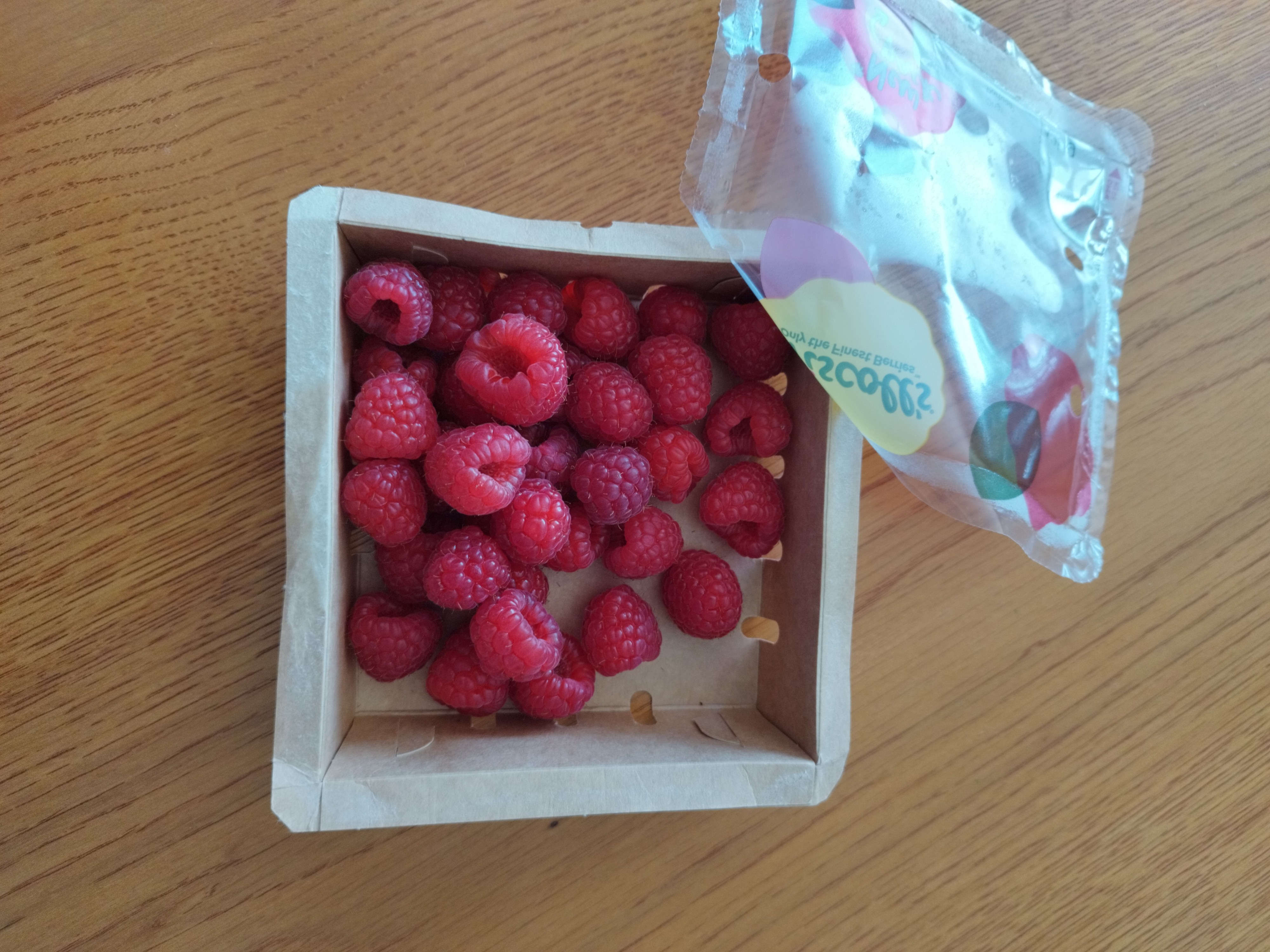 Framboises fraîches