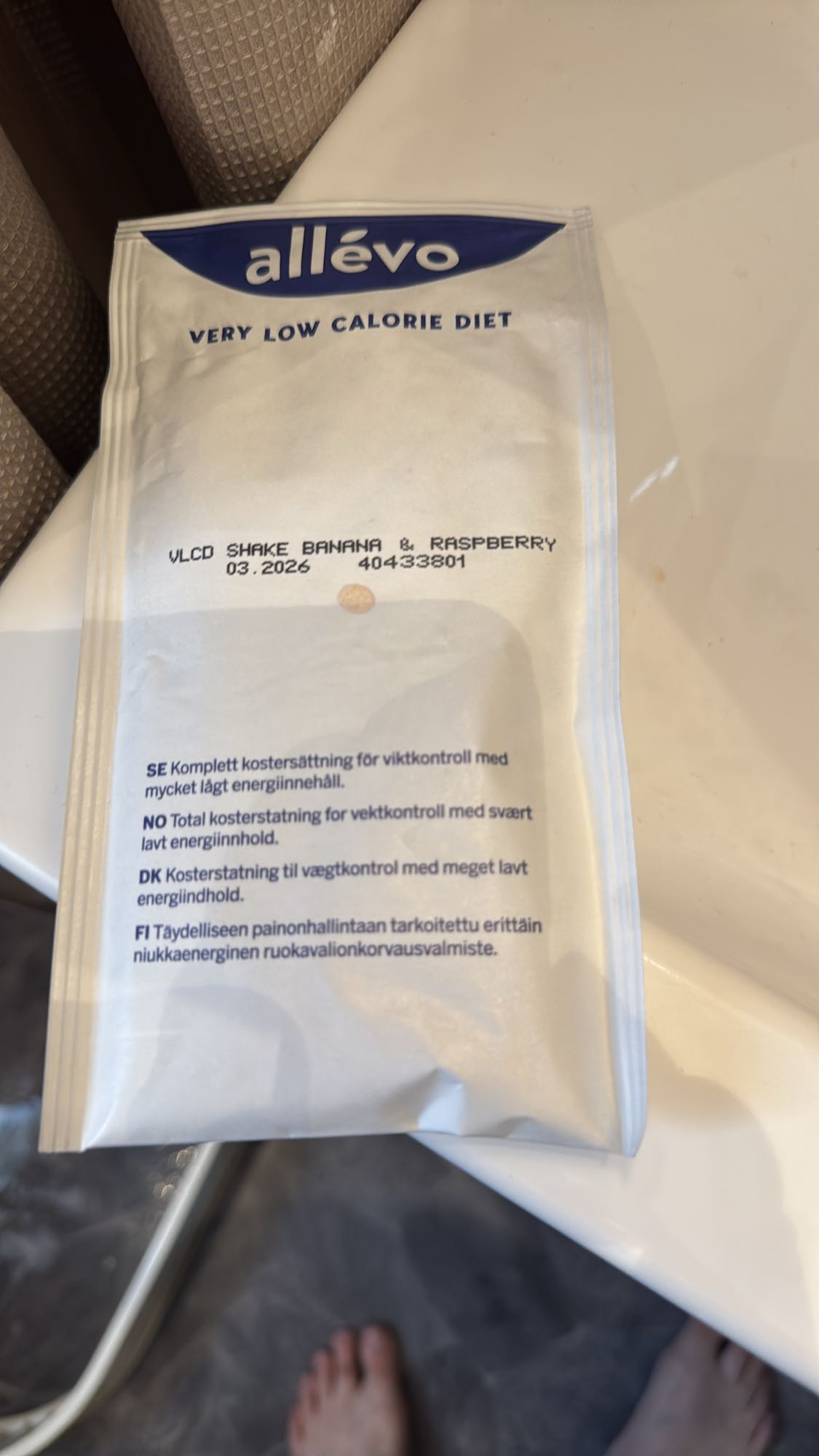 Banana & Raspberry Shake