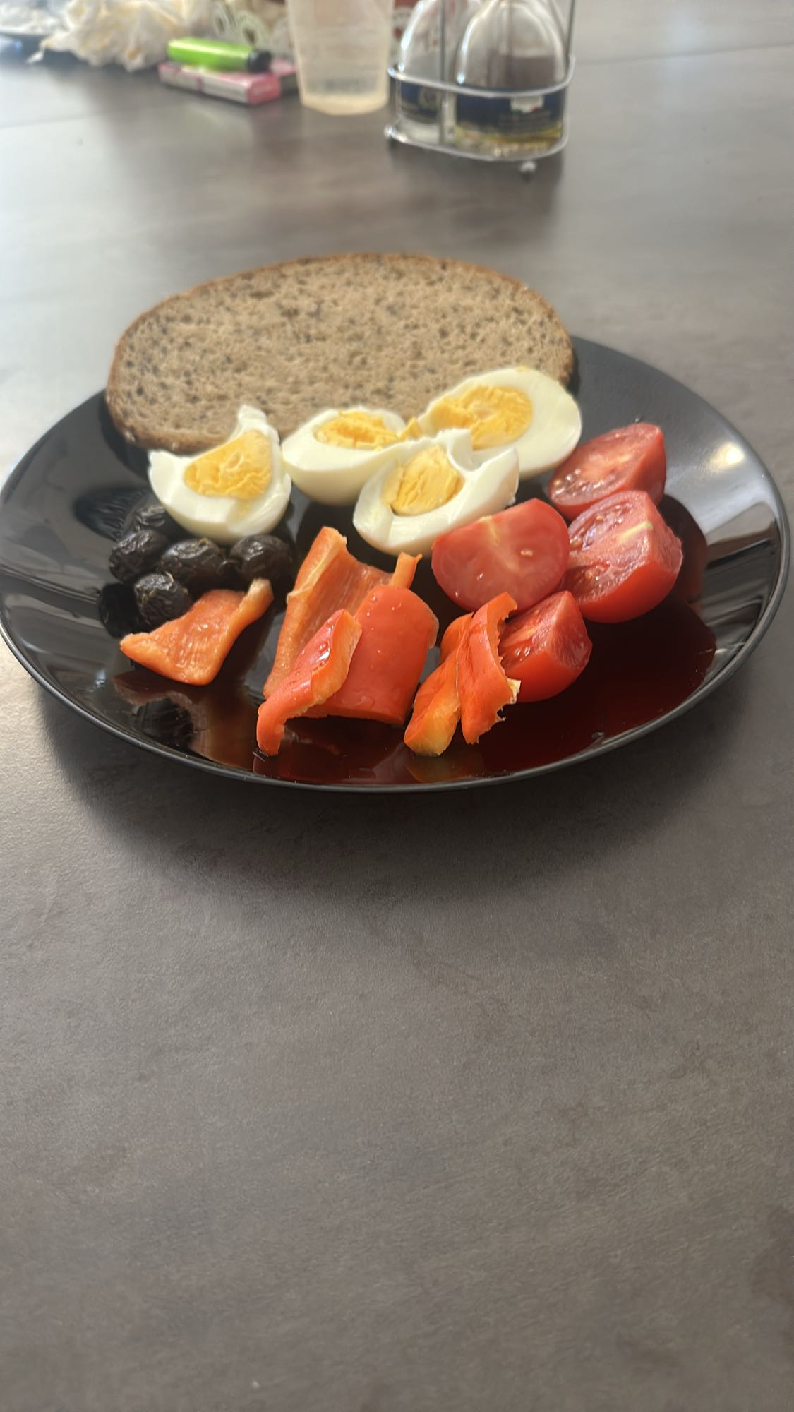 Yumurtalı Kahvaltı Tabağı