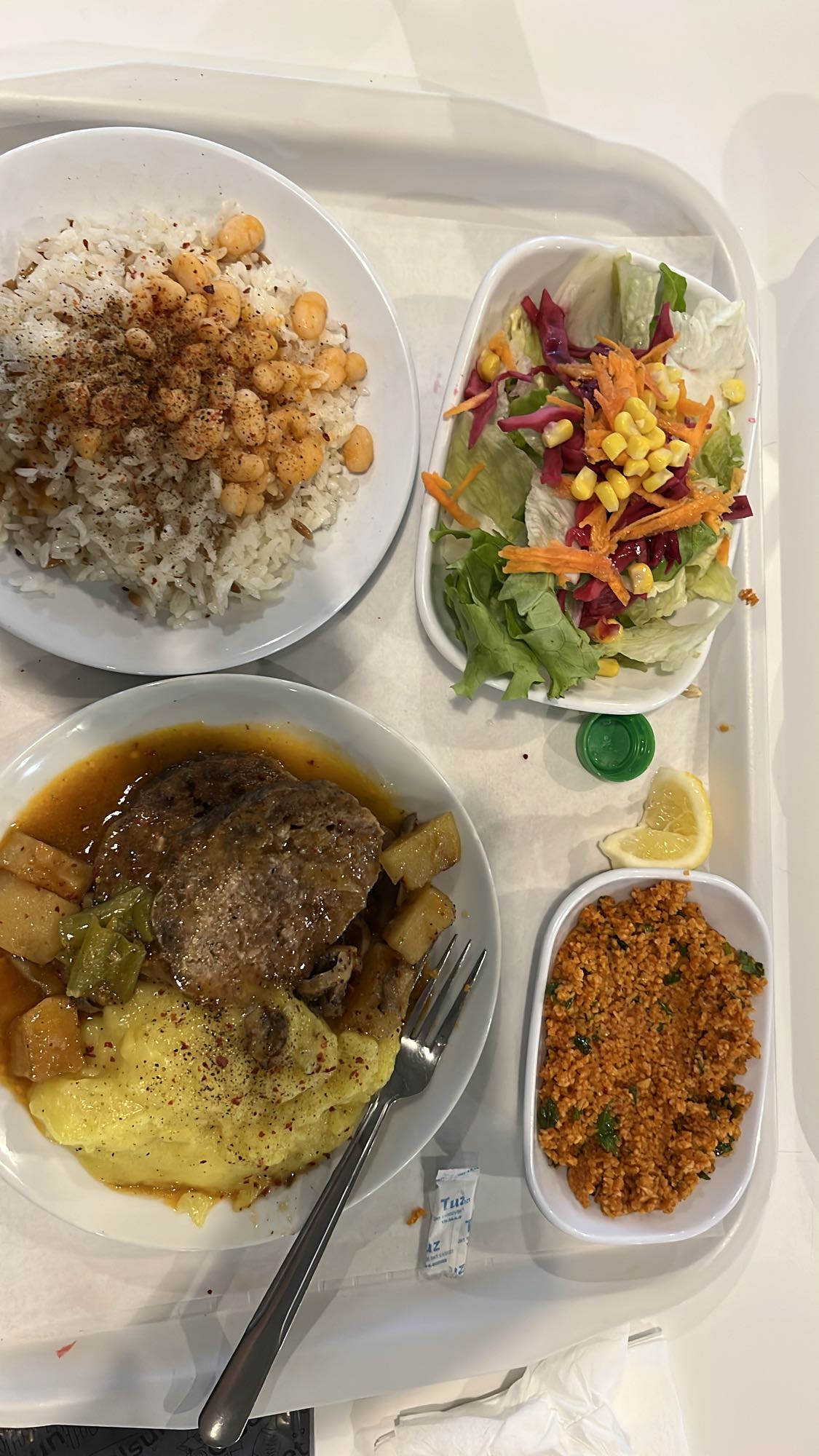 Etli ana yemek menüsü