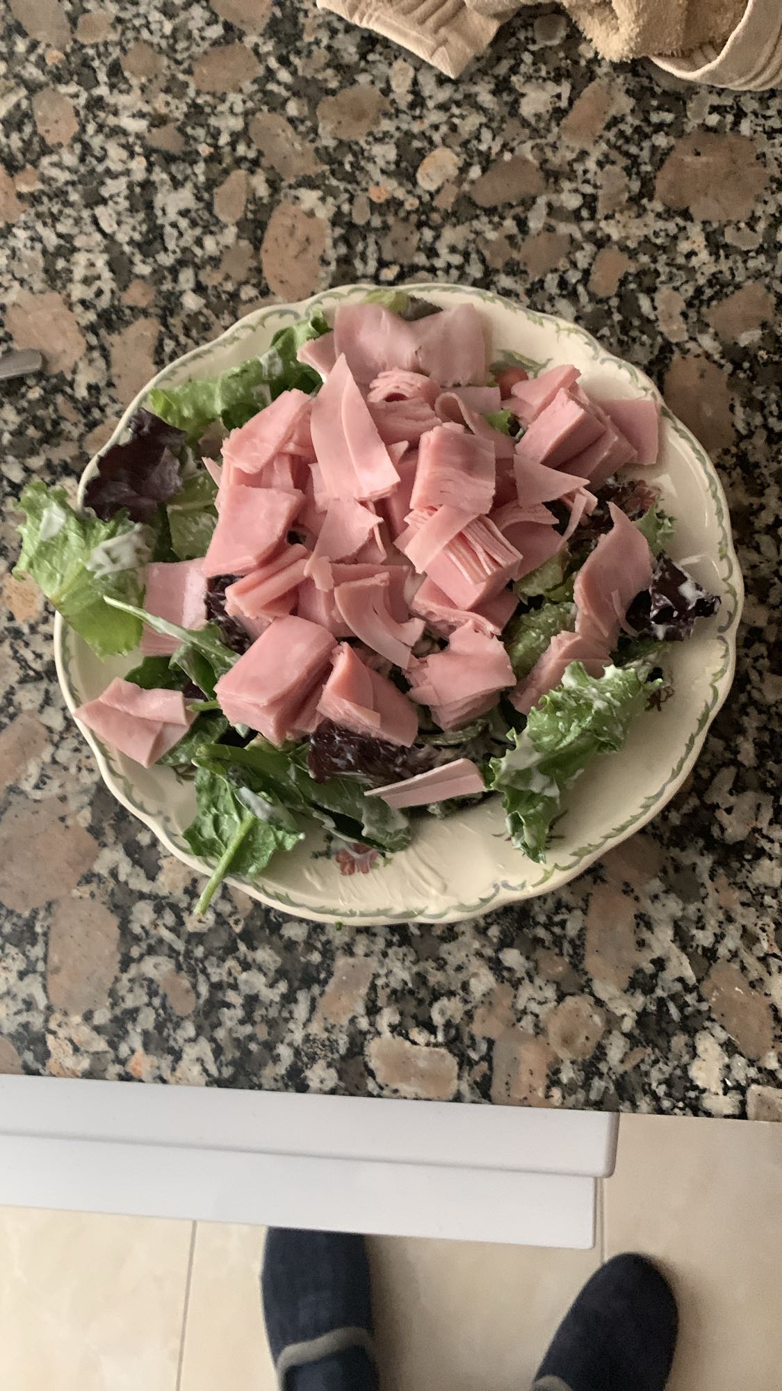 Ensalada de jamón