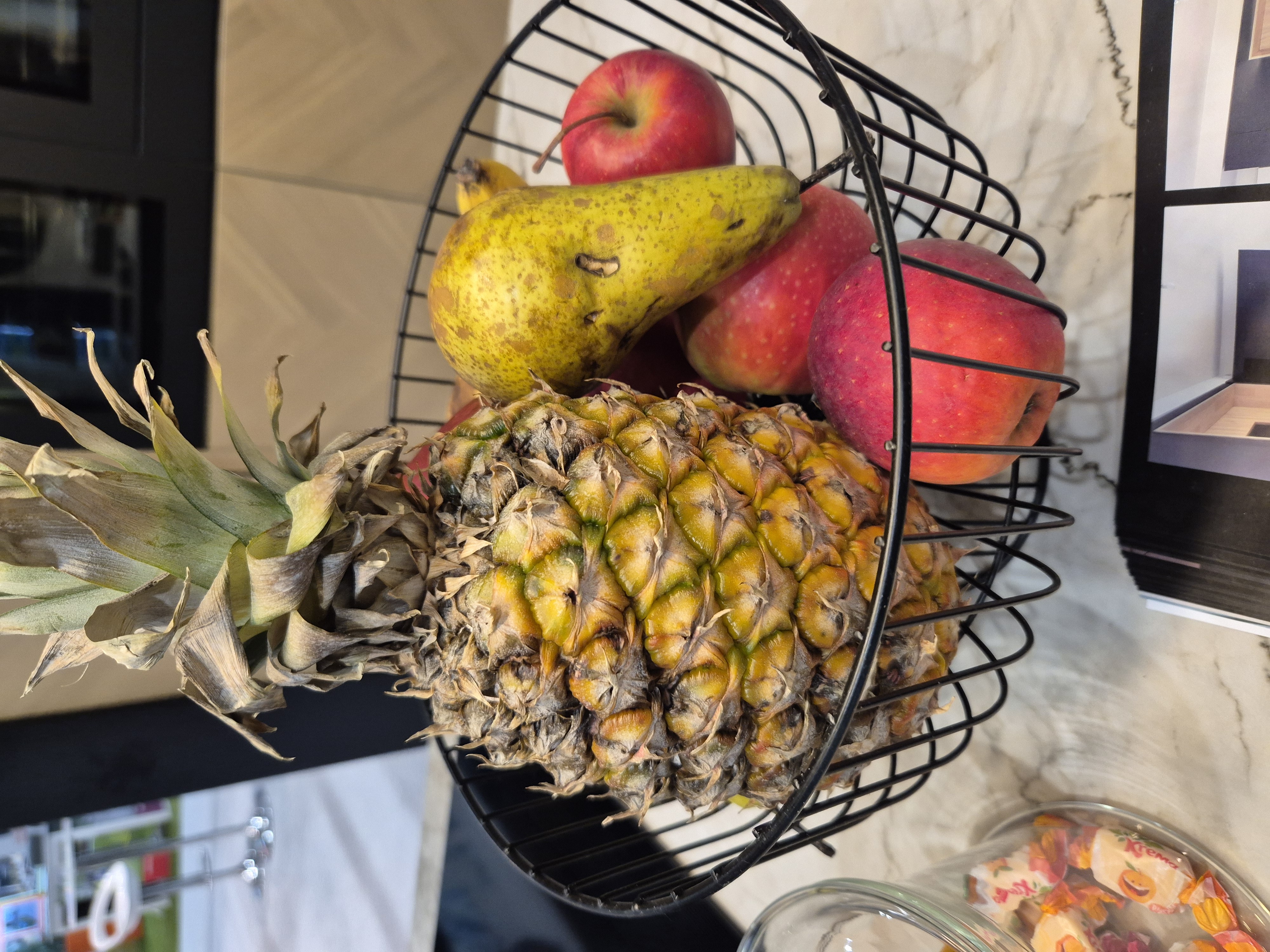 Panier de fruits frais