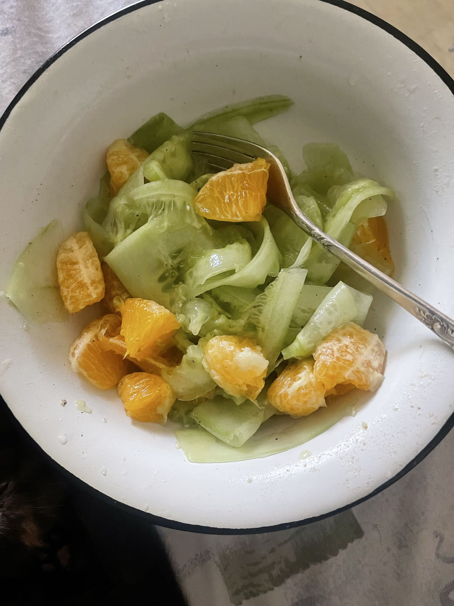 Cucumber Orange Salad
