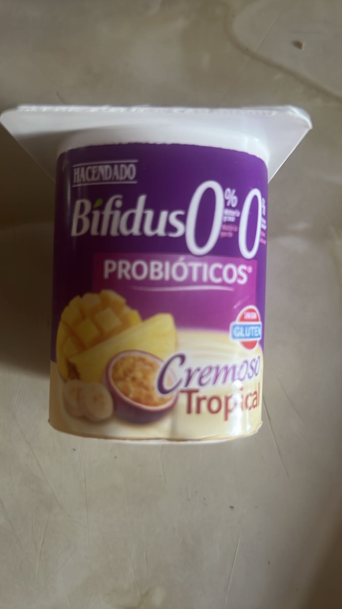 Yogur tropical bifidus