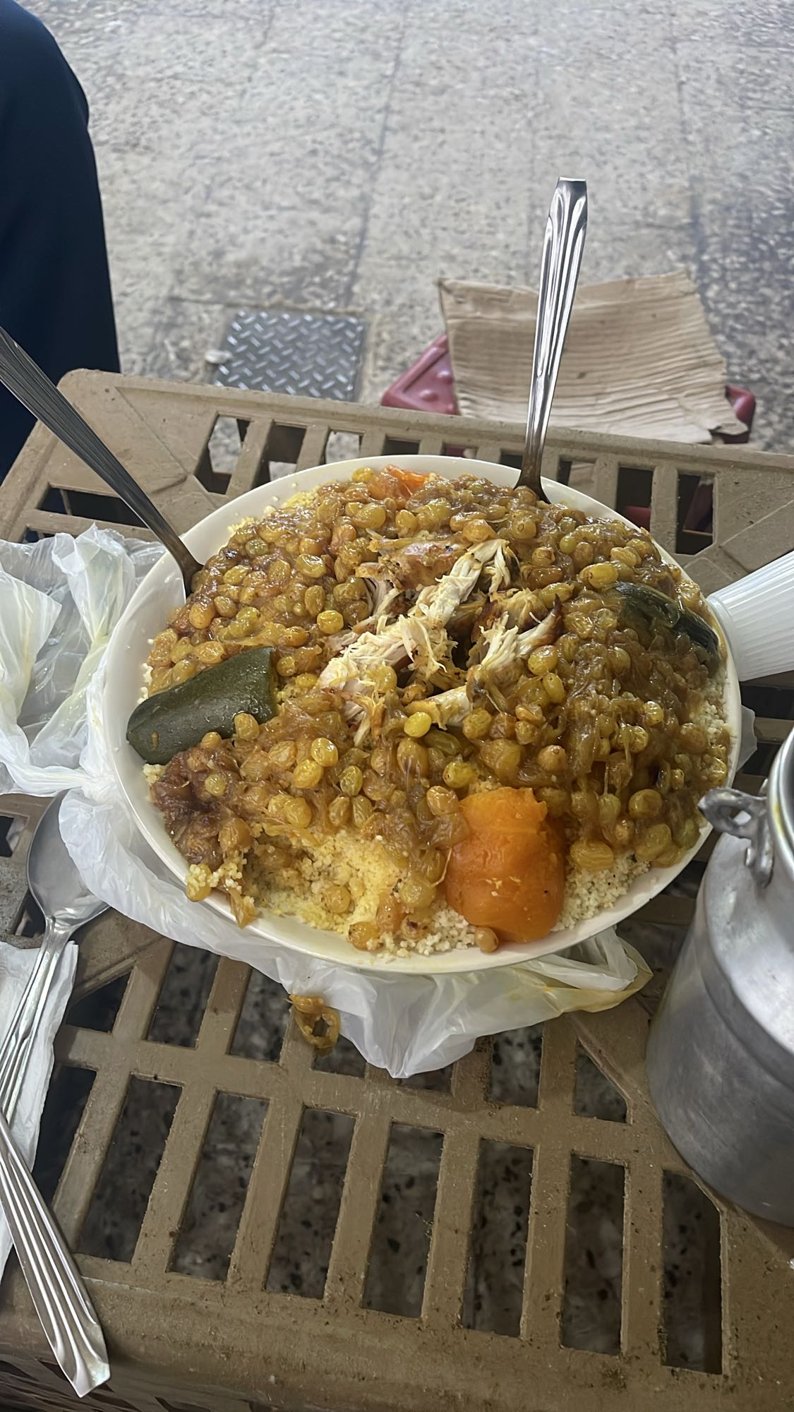 Couscous poulet légumes