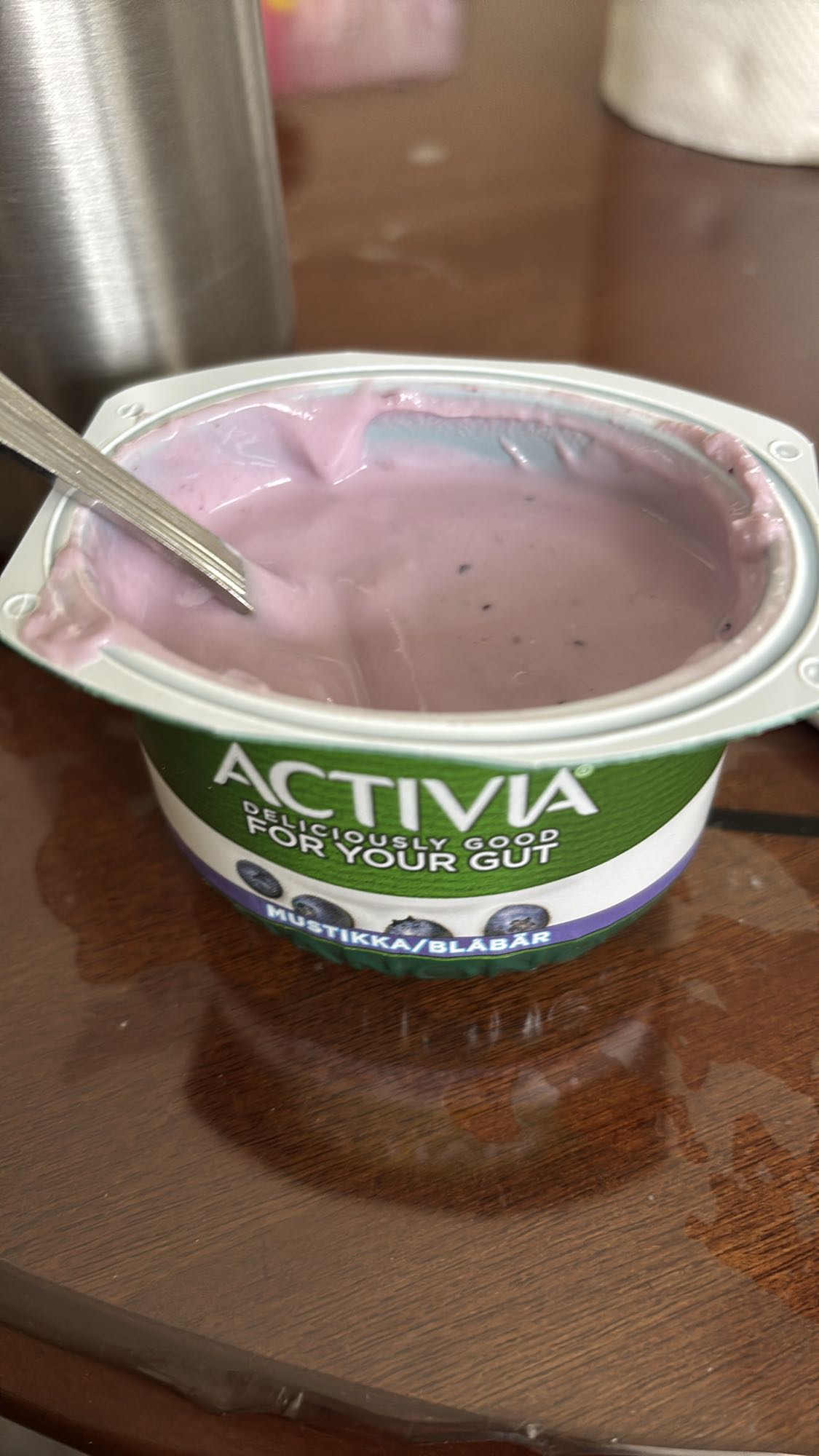 Blåbärsyoghurt