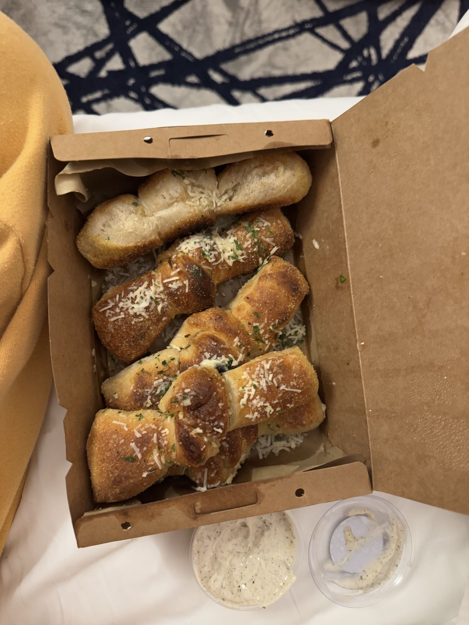 Garlic Parmesan Breadsticks