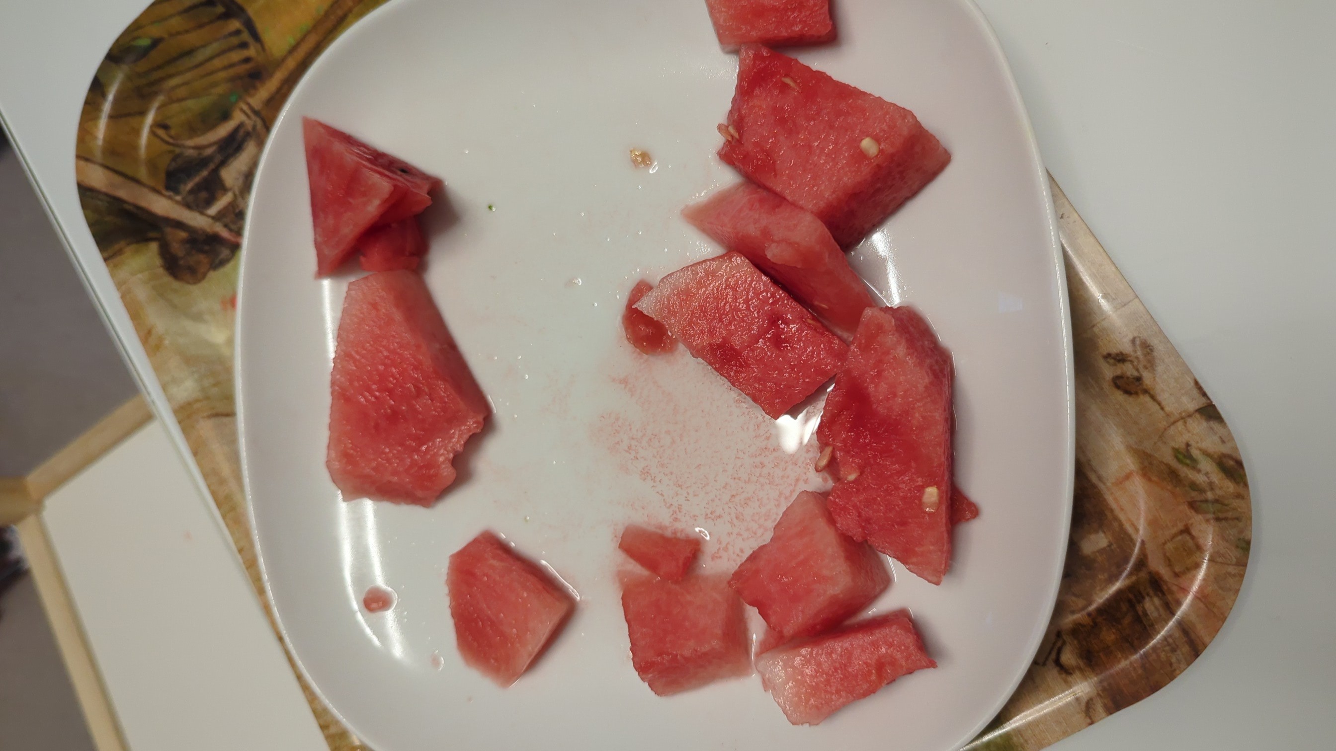 Watermelon pieces