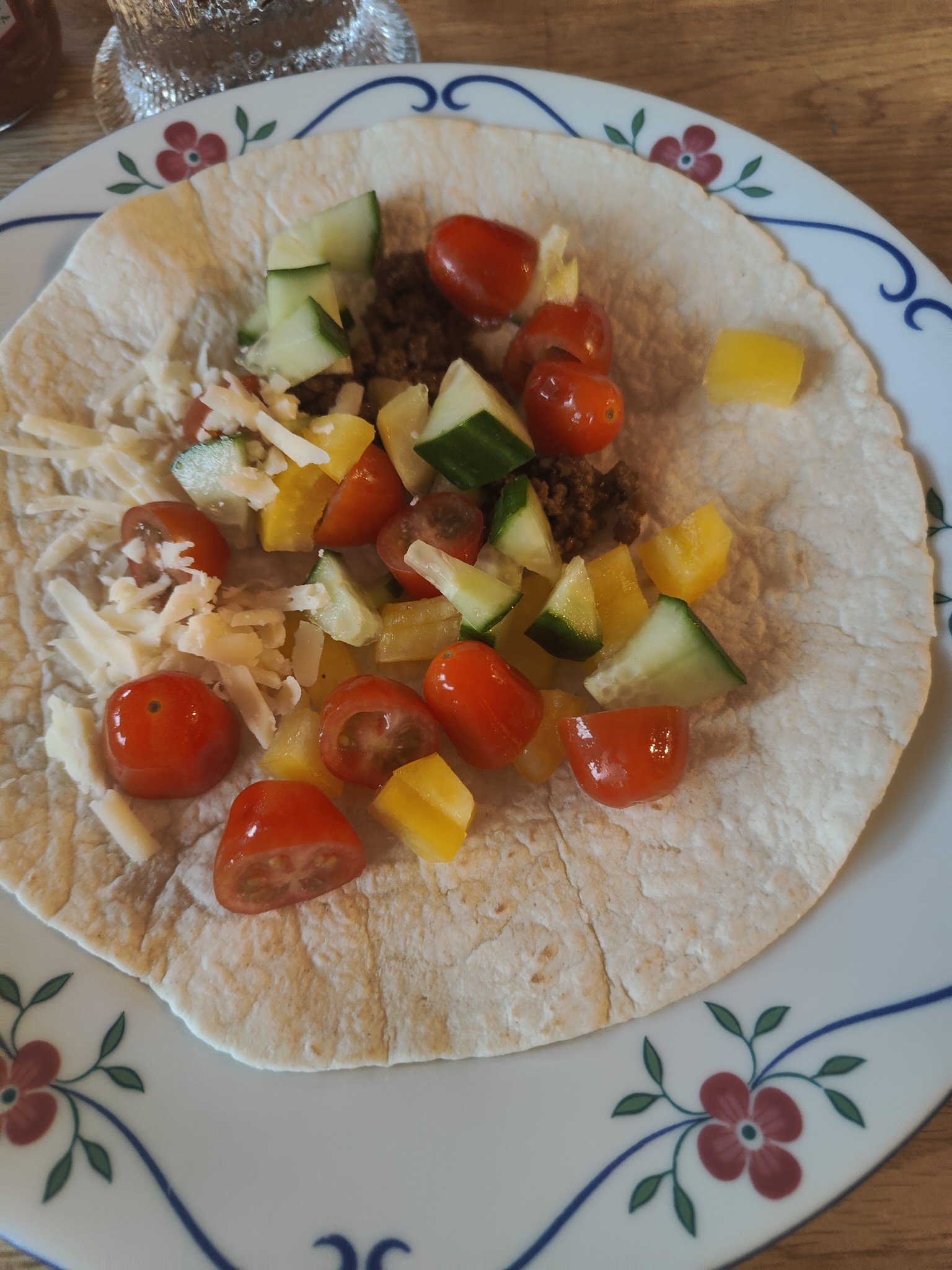 Beef Veggie Wrap