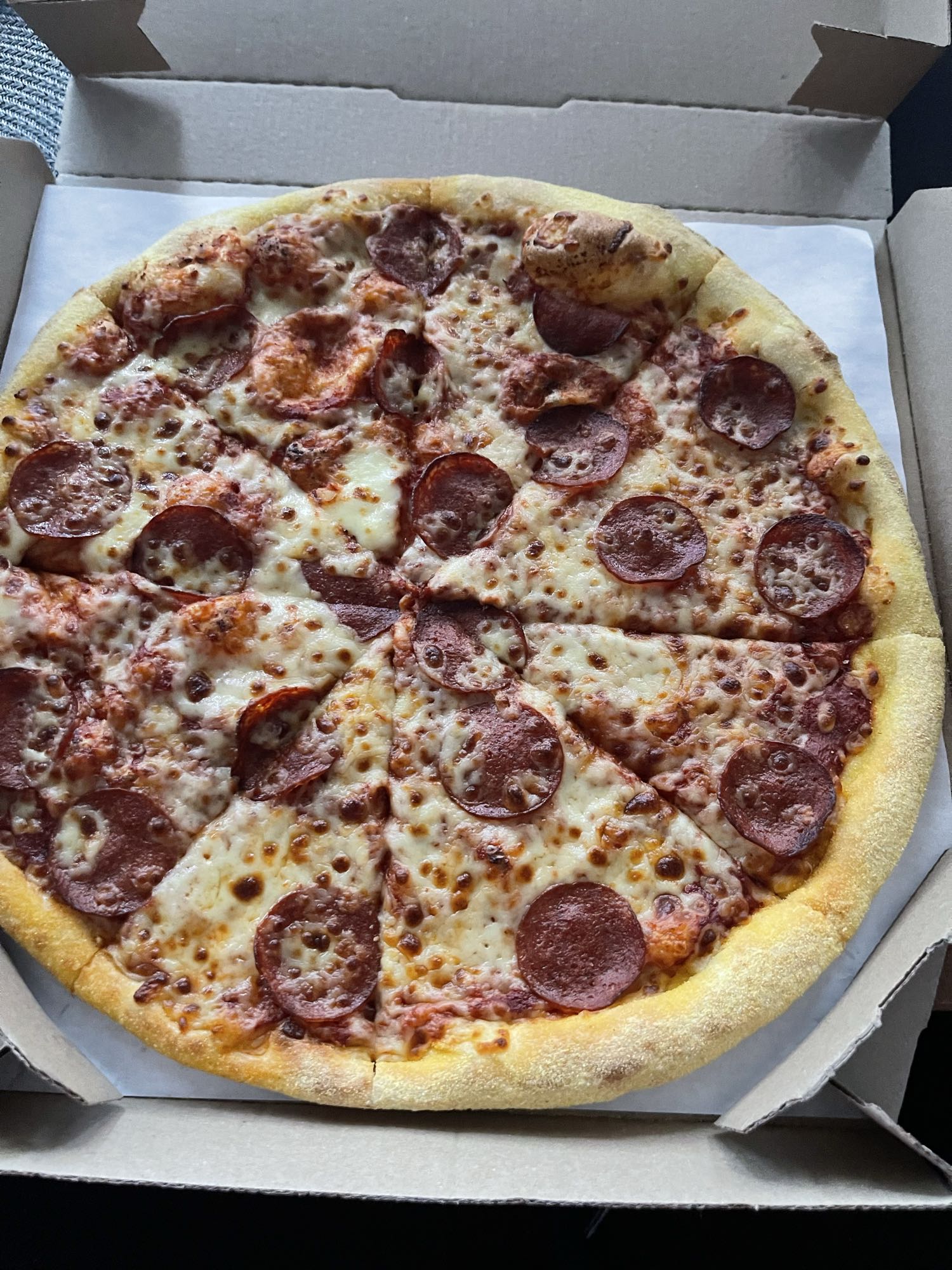 Pizza pepperoni