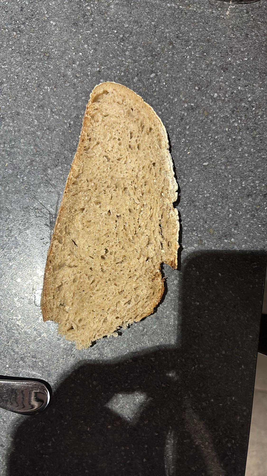 Tranche de pain complet