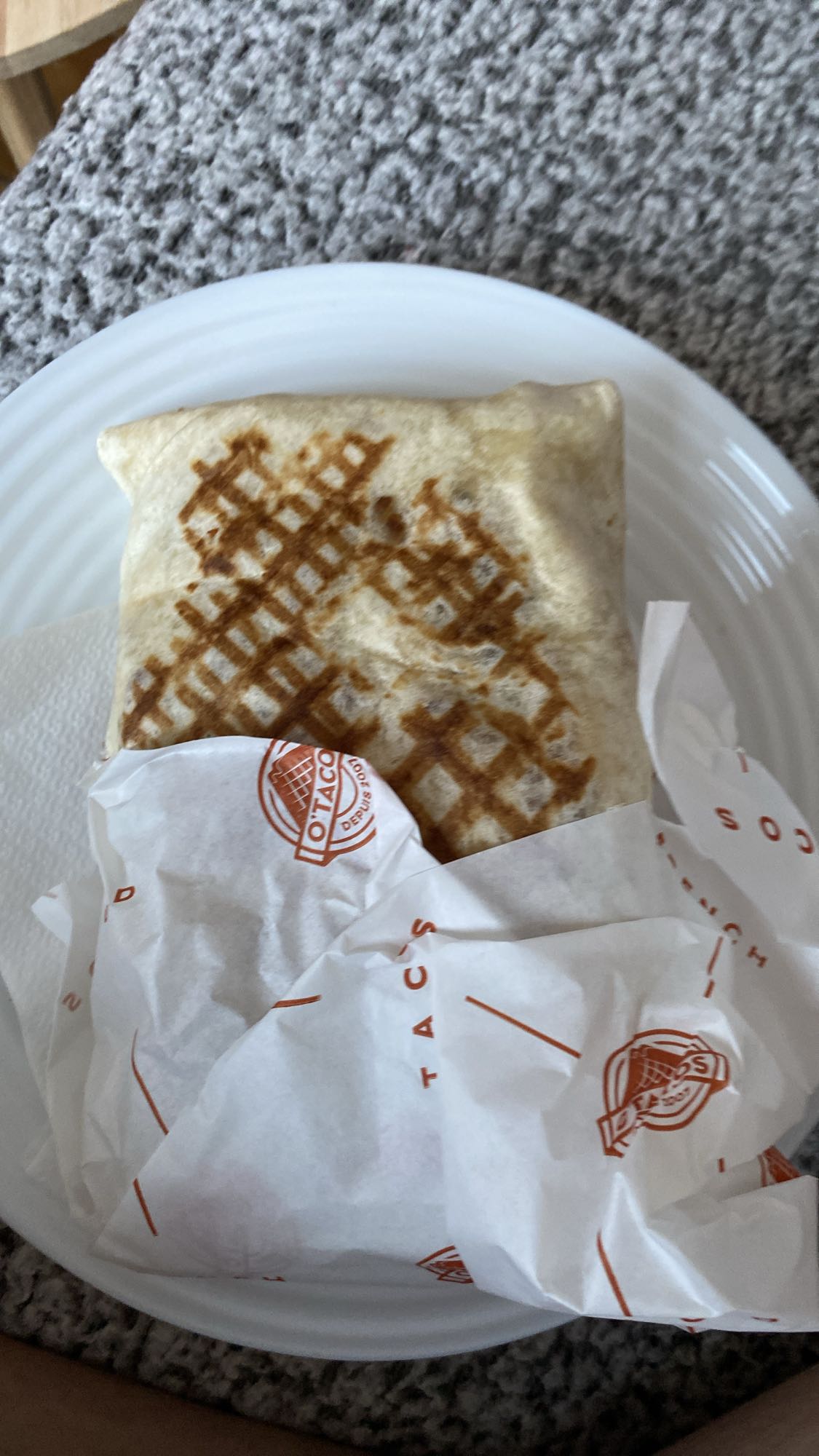 Tacos wrap grillé