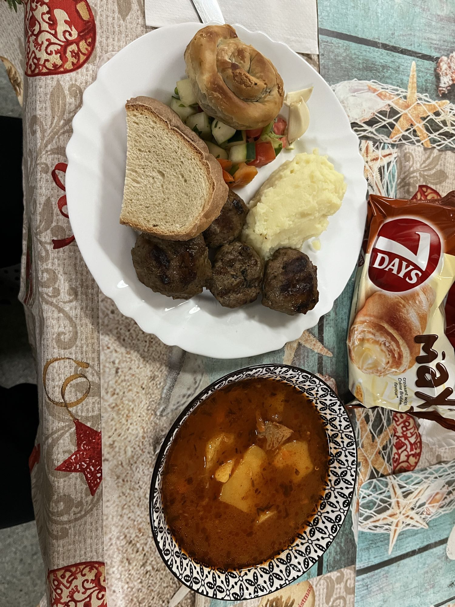 Домашний обед с супом