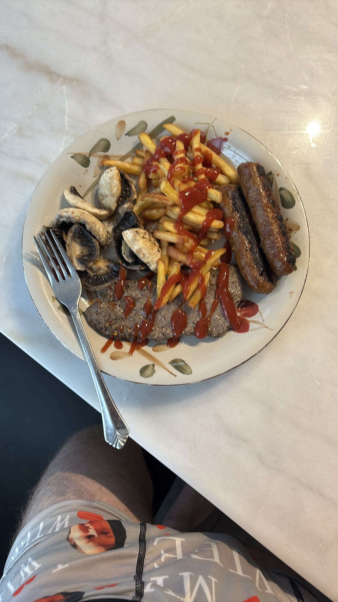 Assiette steak frites