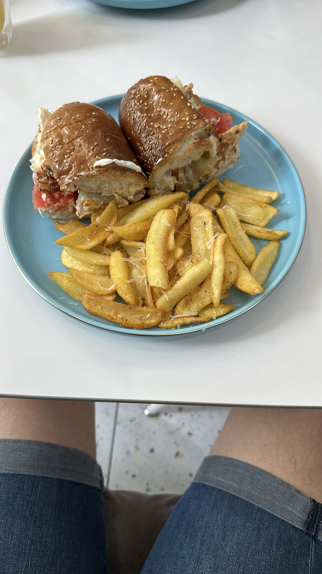 Chicken Sandwich & Fries