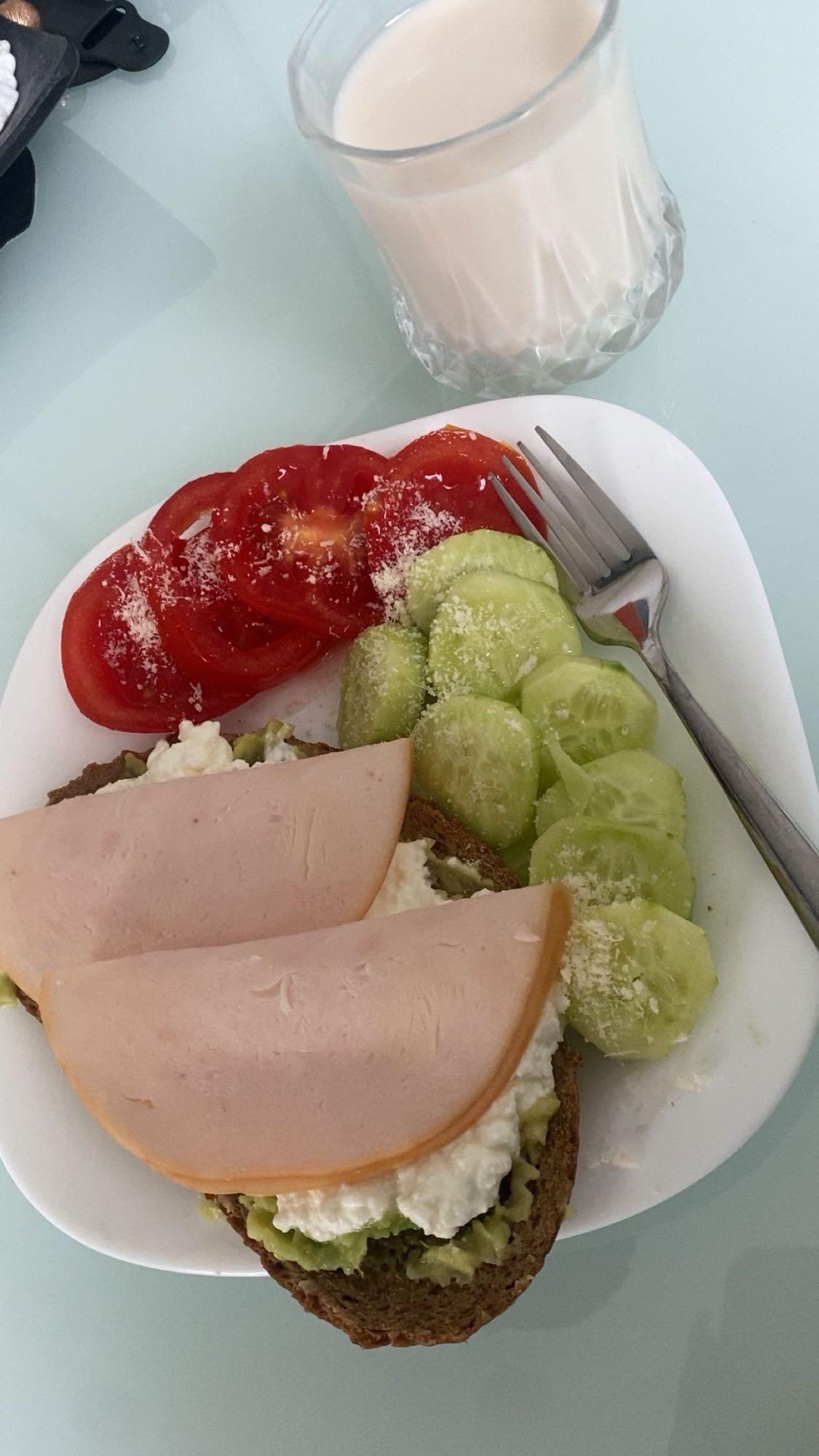 Turkey Avocado Toast Plate