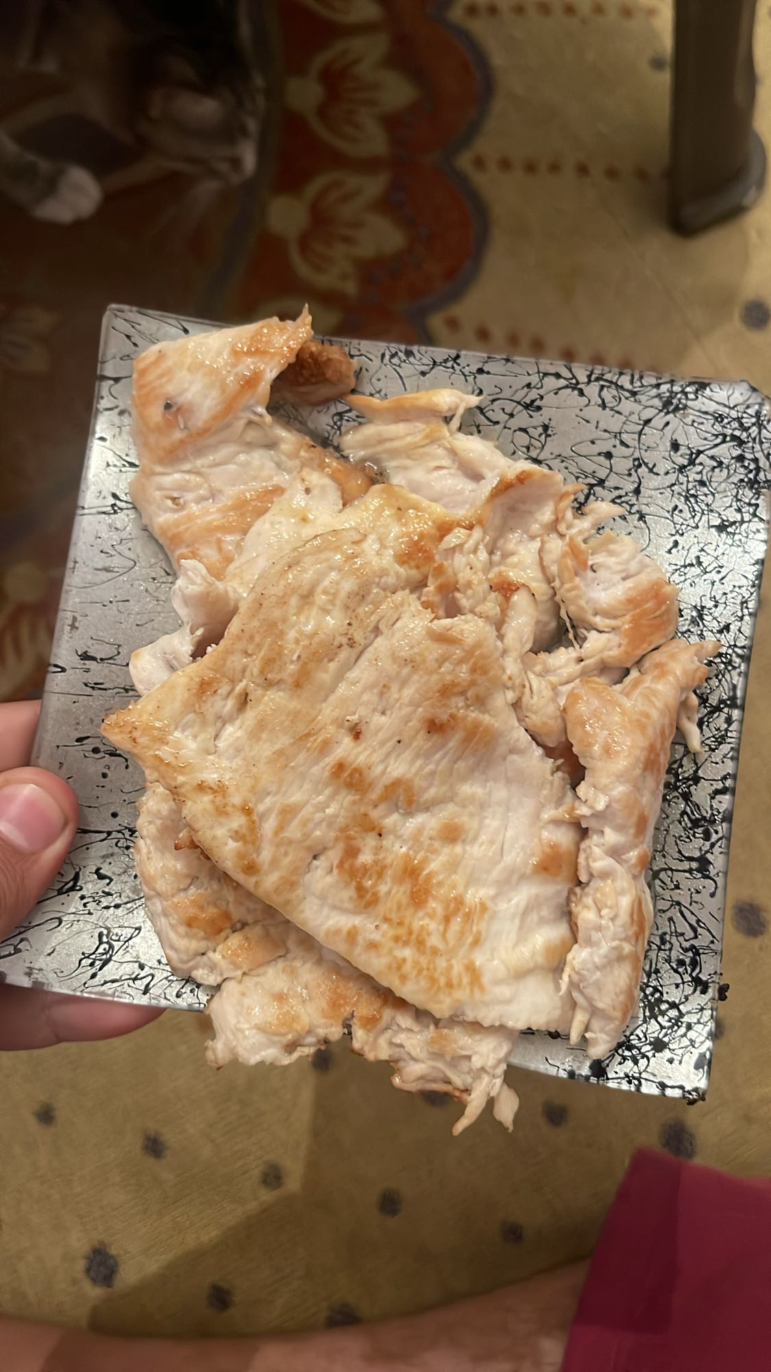 Blanc de poulet grillé
