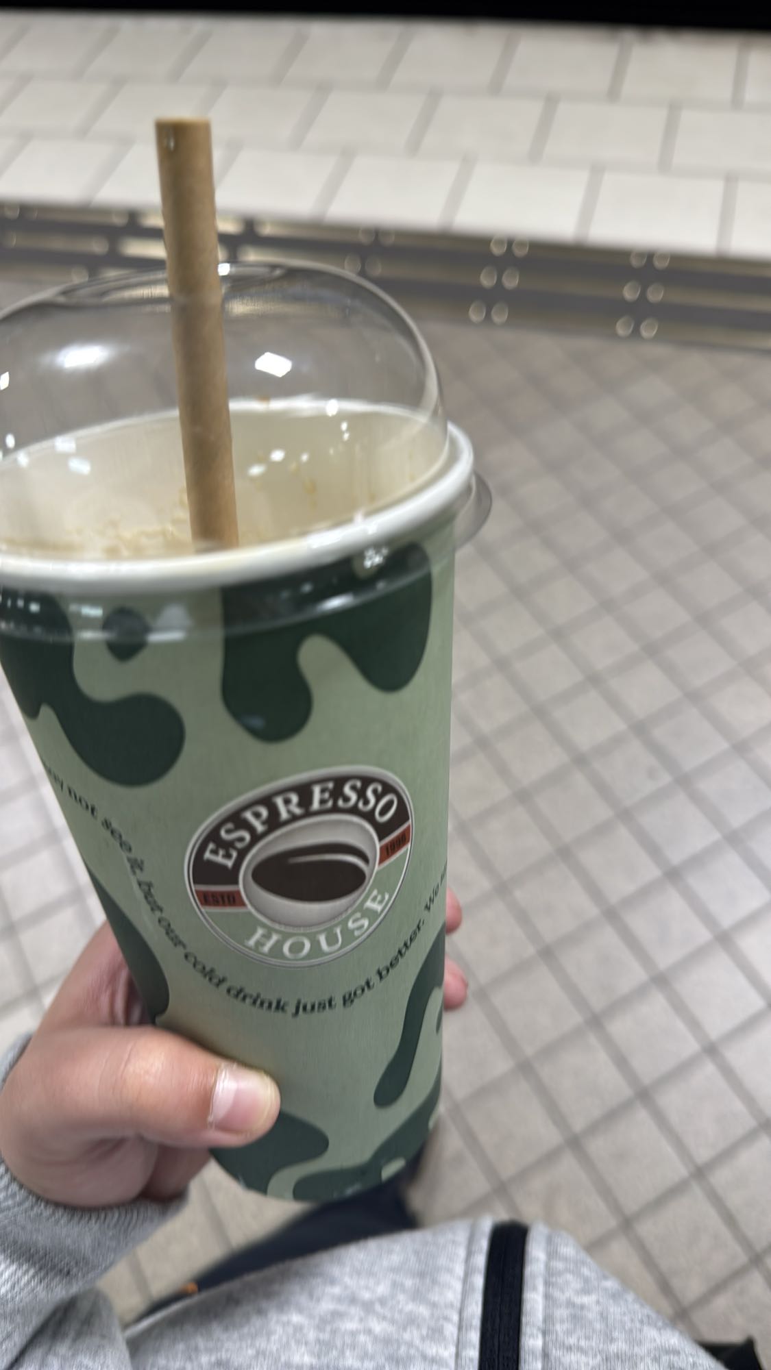 Islatte med sockerfri vaniljsirap