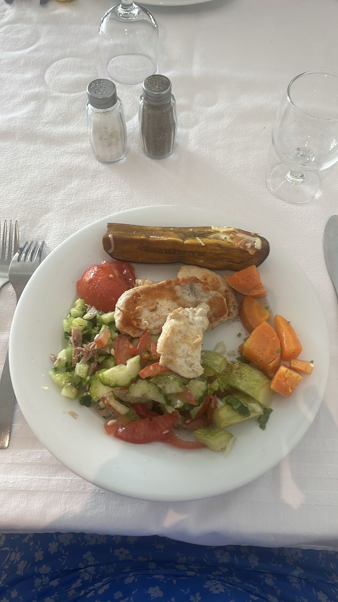 Chicken Veggie Plate