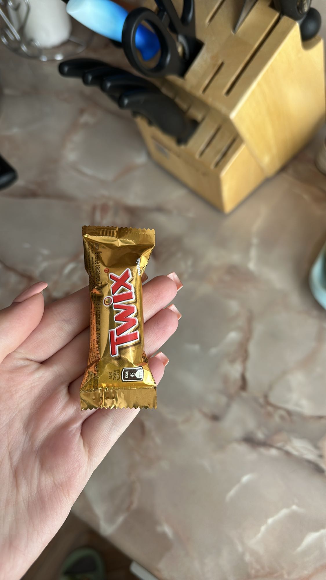 Мини батончик Twix