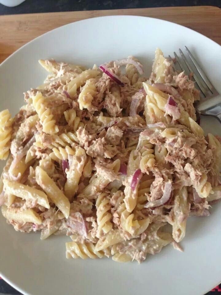 Pâtes au thon crémeuses