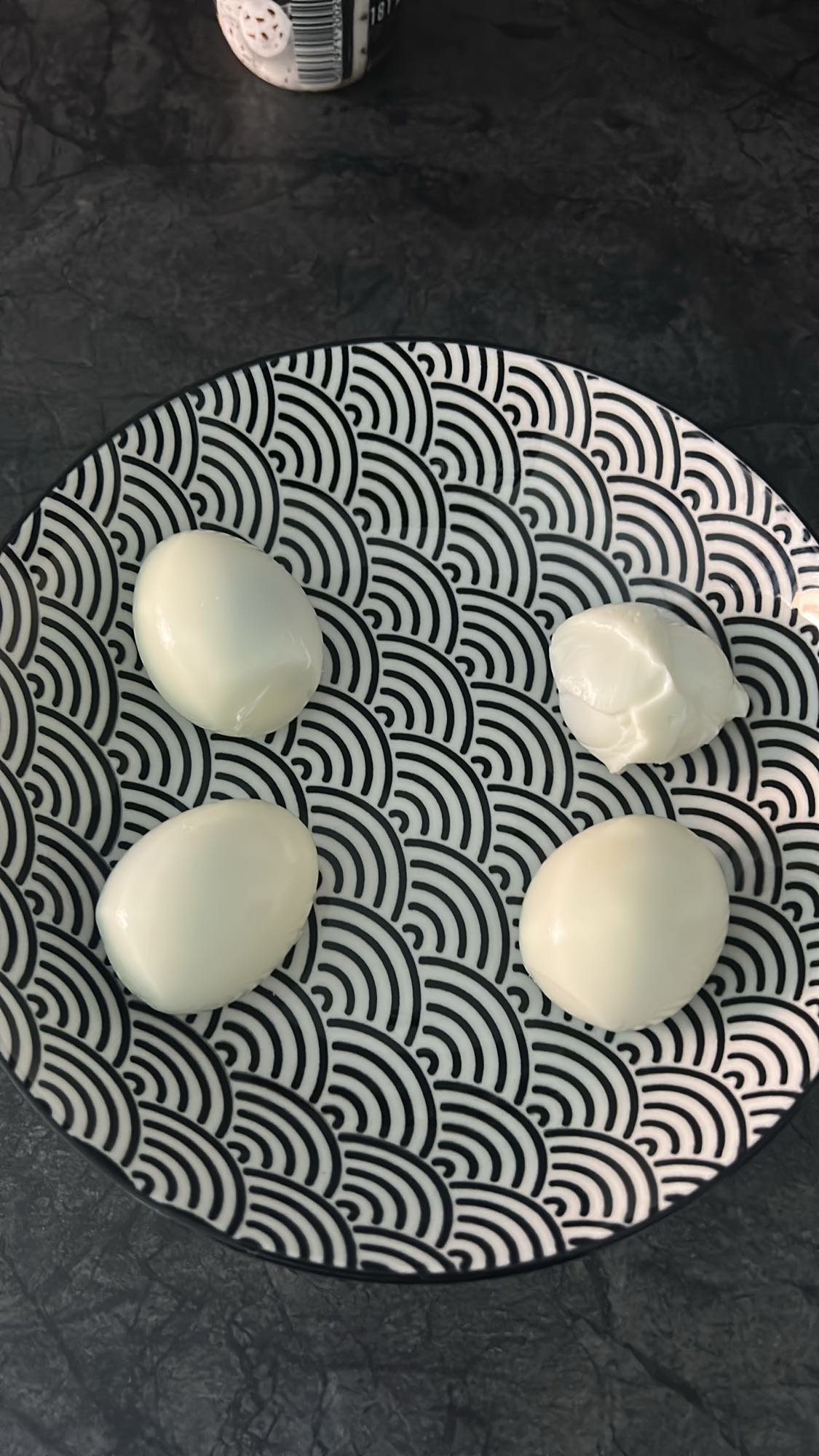 Kokta ägg med majonnäs