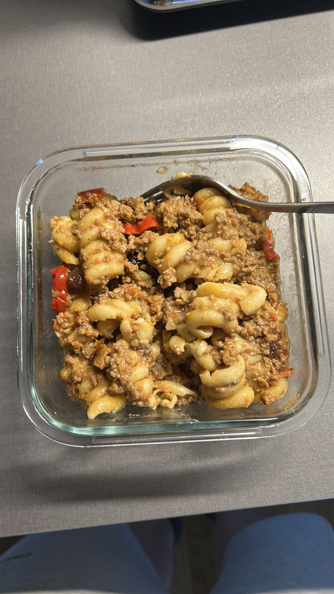 Pasta med köttfärs