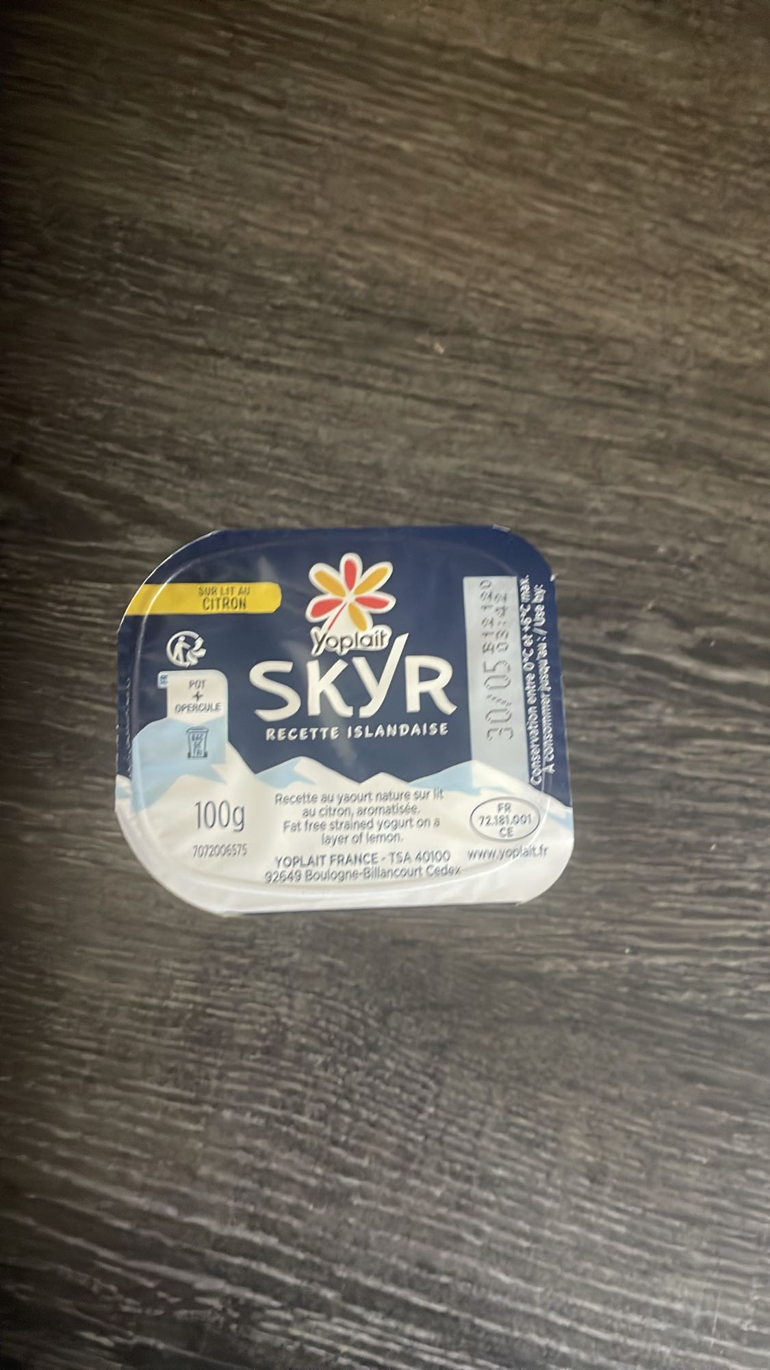 Skyr citron Yoplait
