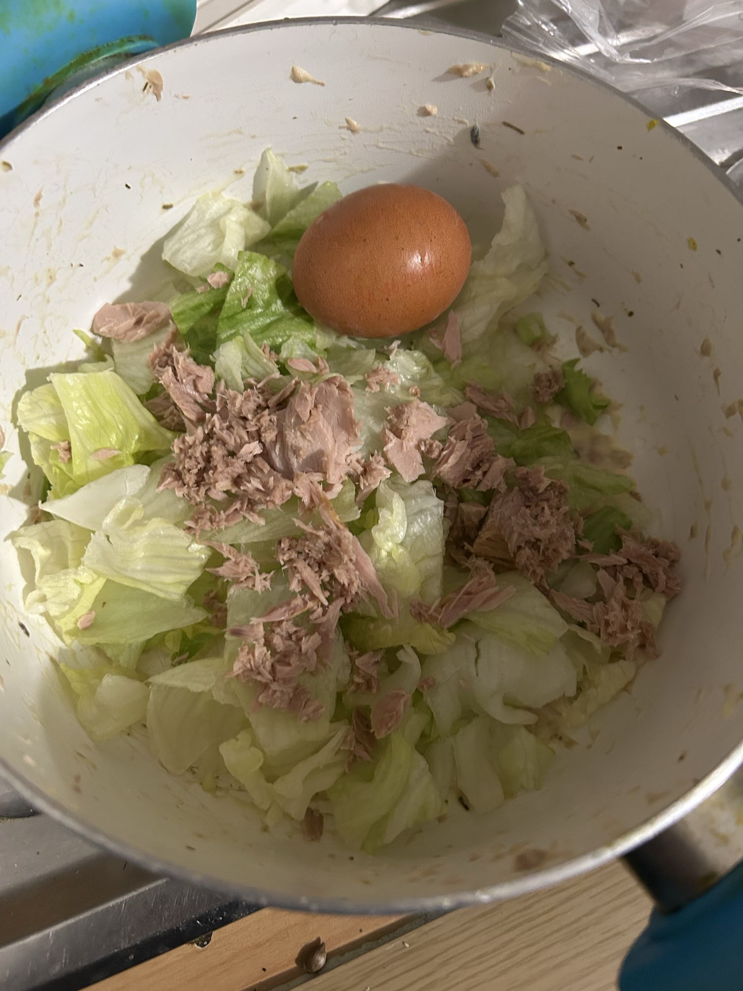 Salade thon œuf