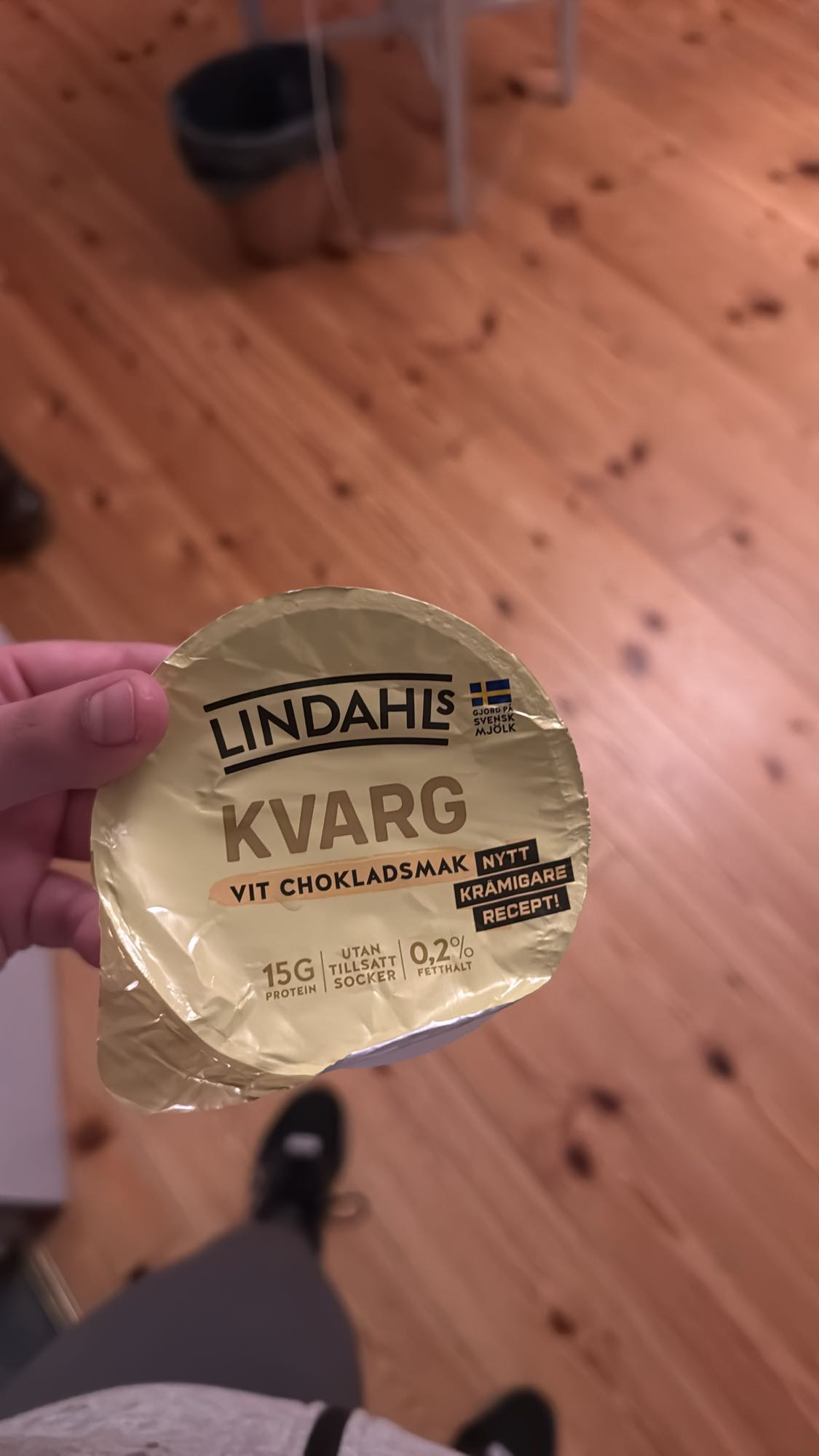 Kvarg vit choklad