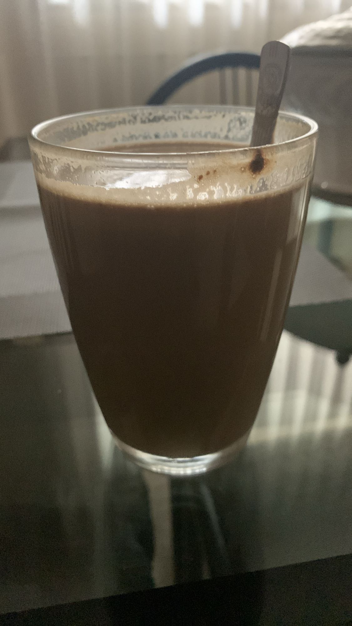 Vaso de chocolate