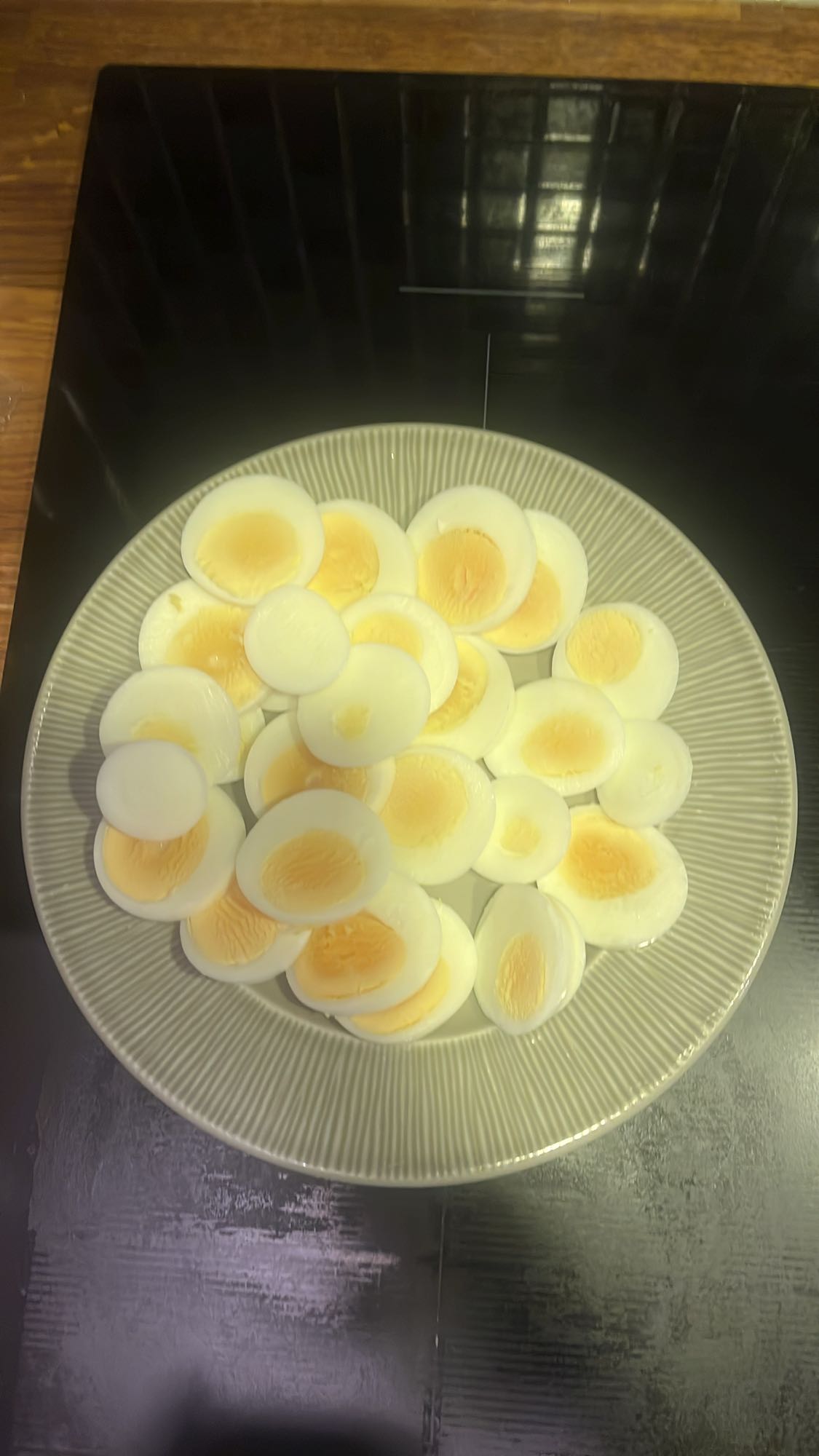 Sliced Boiled Eggs