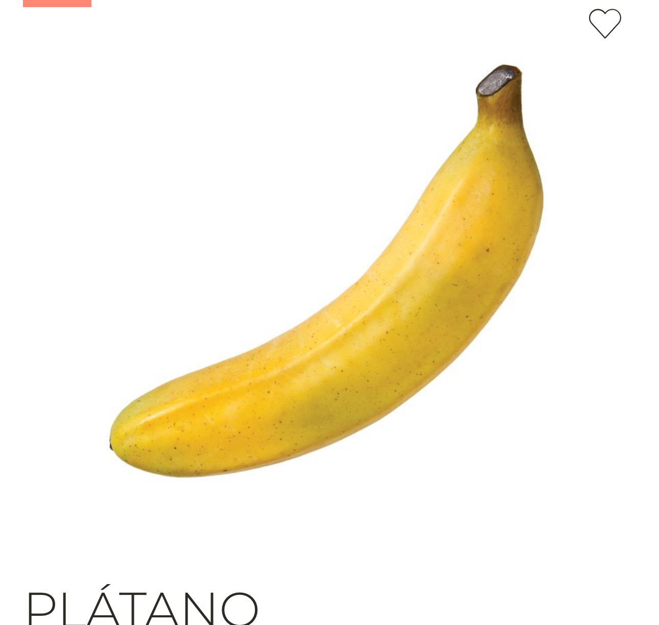 Plátano entero