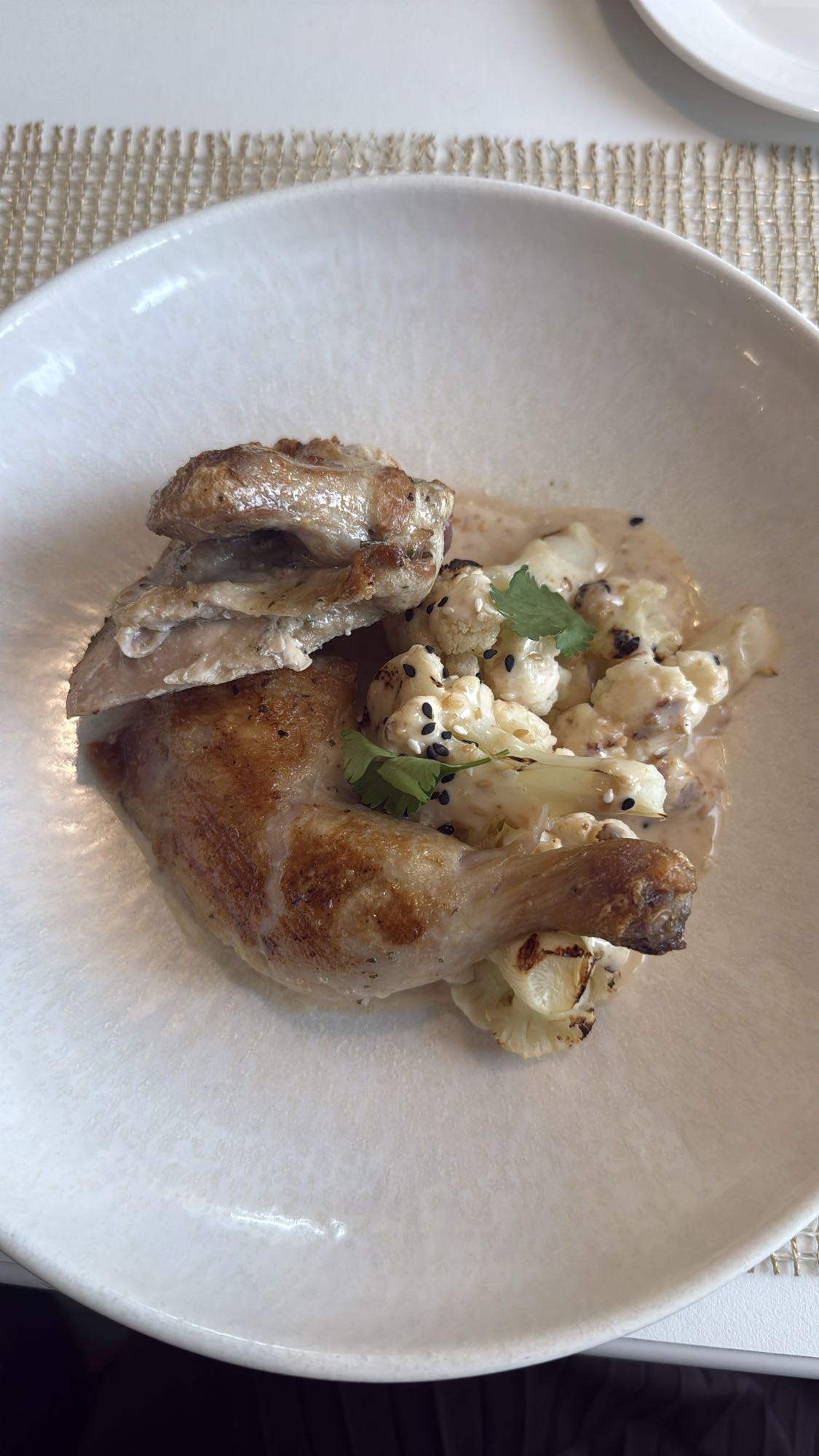 Курица с цветной капустой