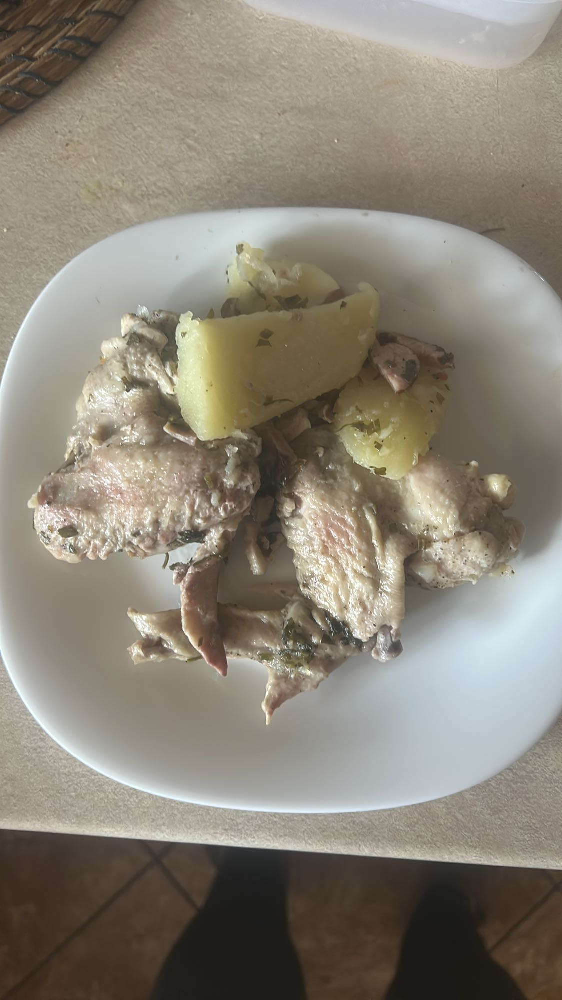 Kurczak z ziemniakami