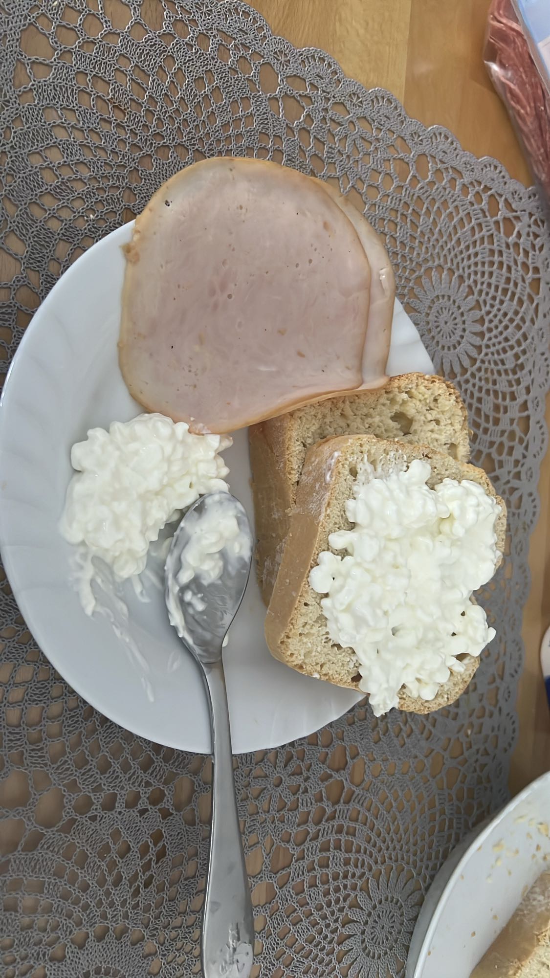 Cottage cheese toast