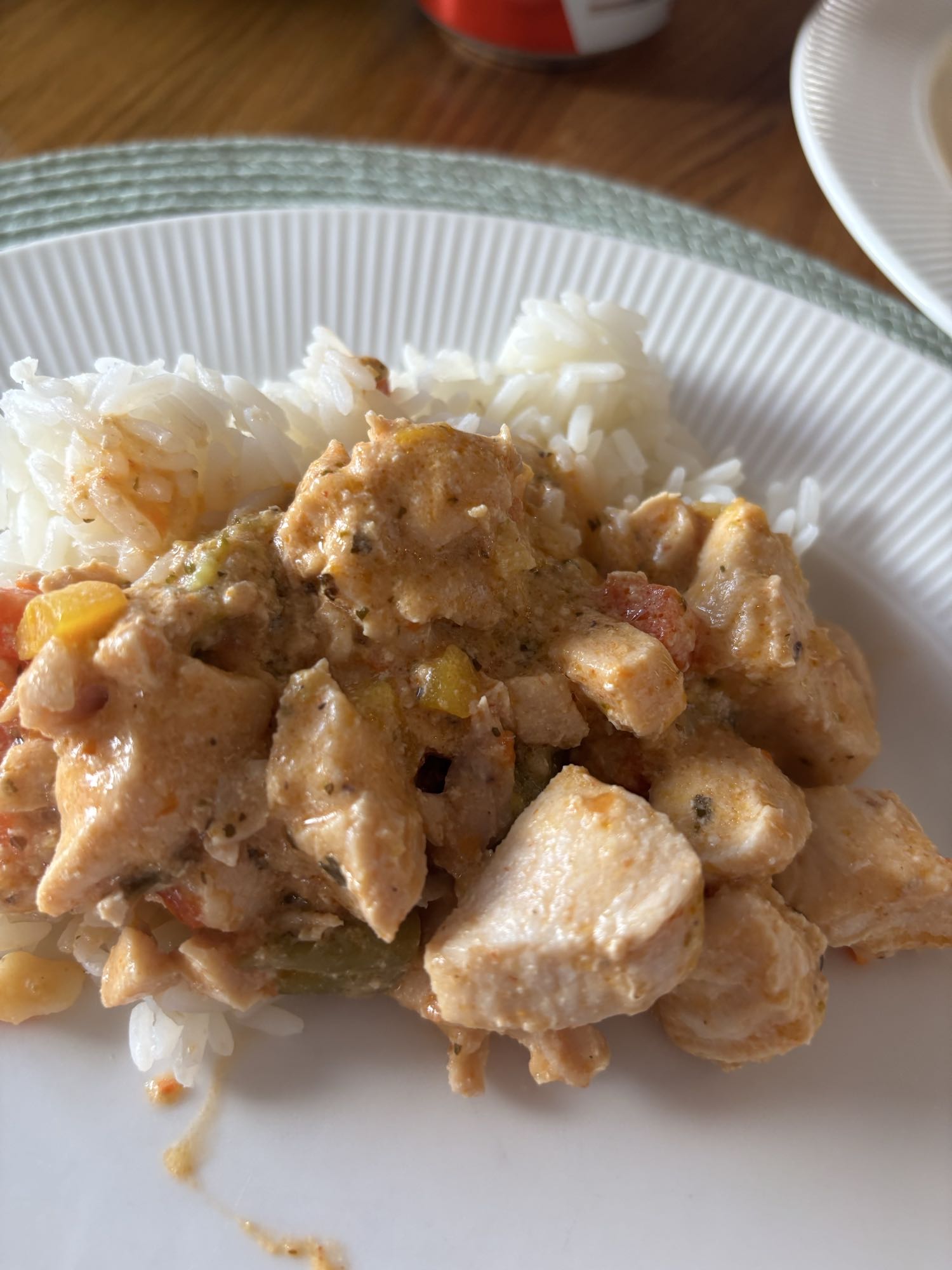 Kycklinggryta med ris