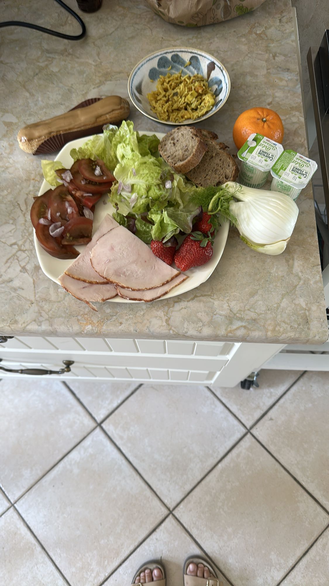 Déjeuner varié santé