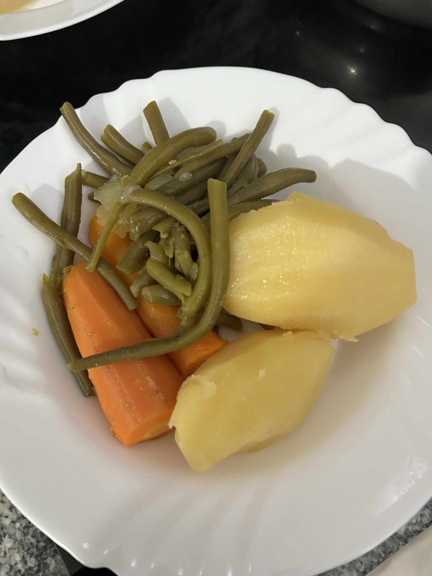 Verduras cocidas mixtas